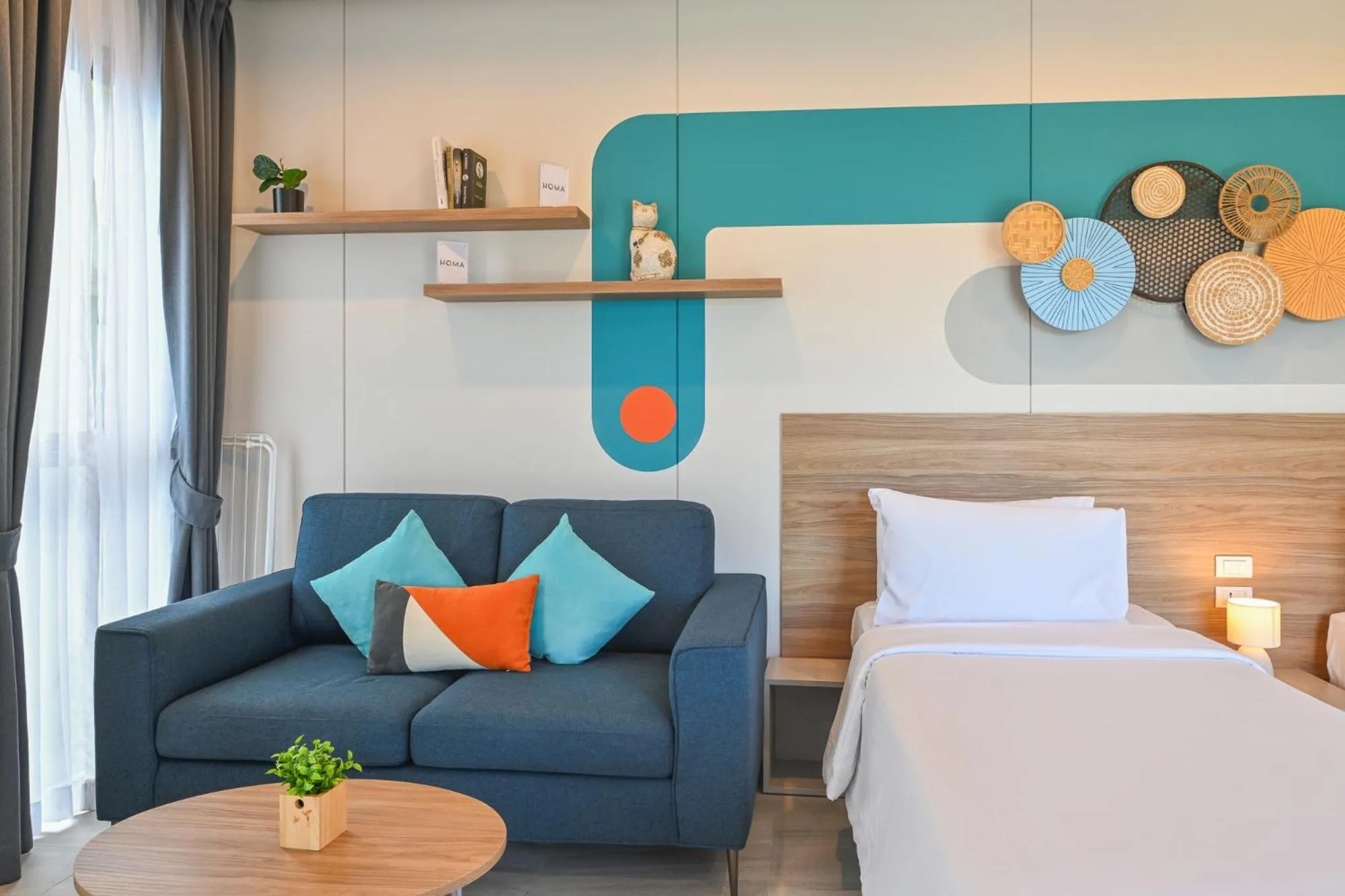 Bed in HOMA Phuket Town