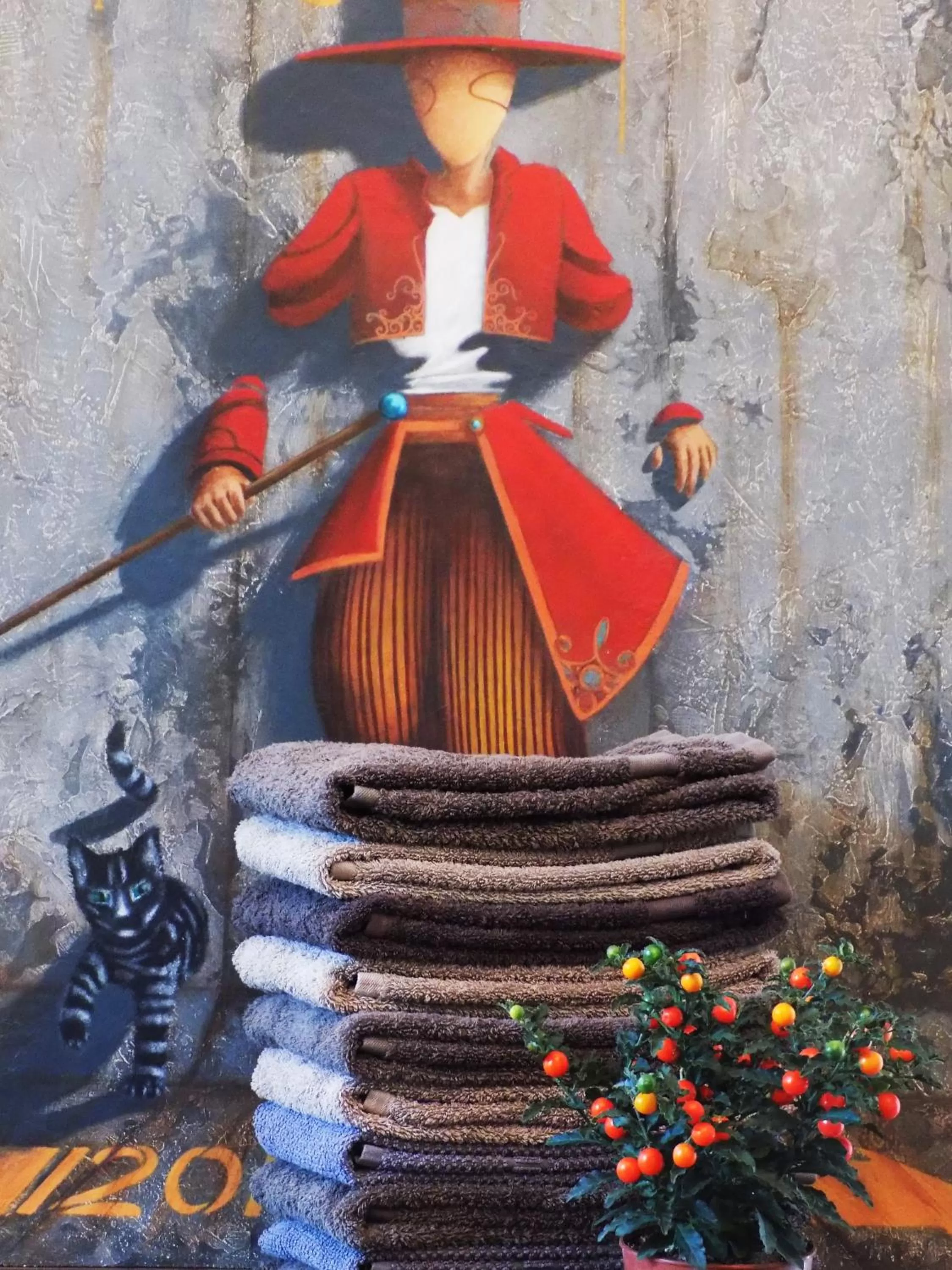 Decorative detail in B&B Les Tilleuls