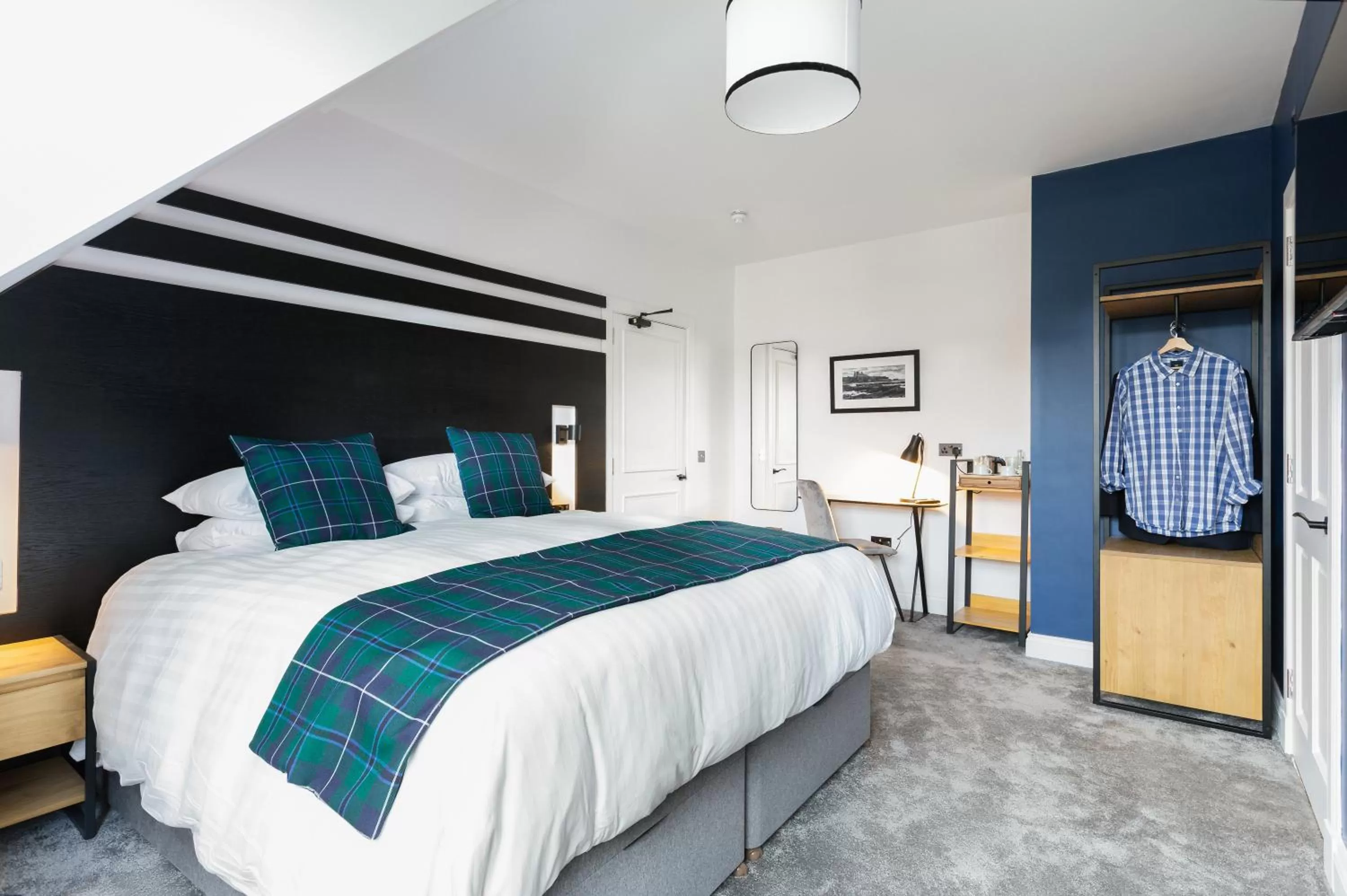 Bed in Castle Park Guest House