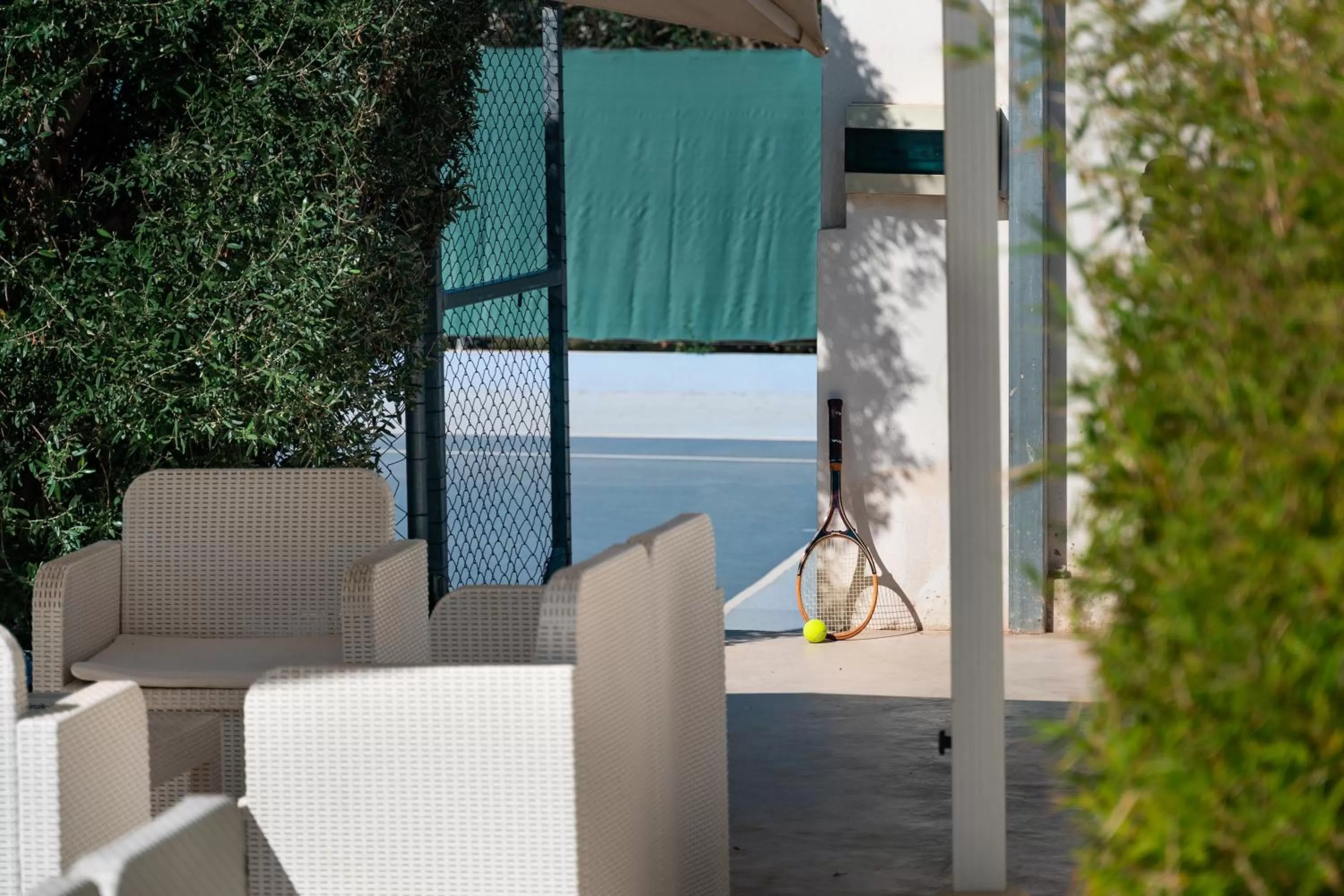 Tennis court in Villa Savarino