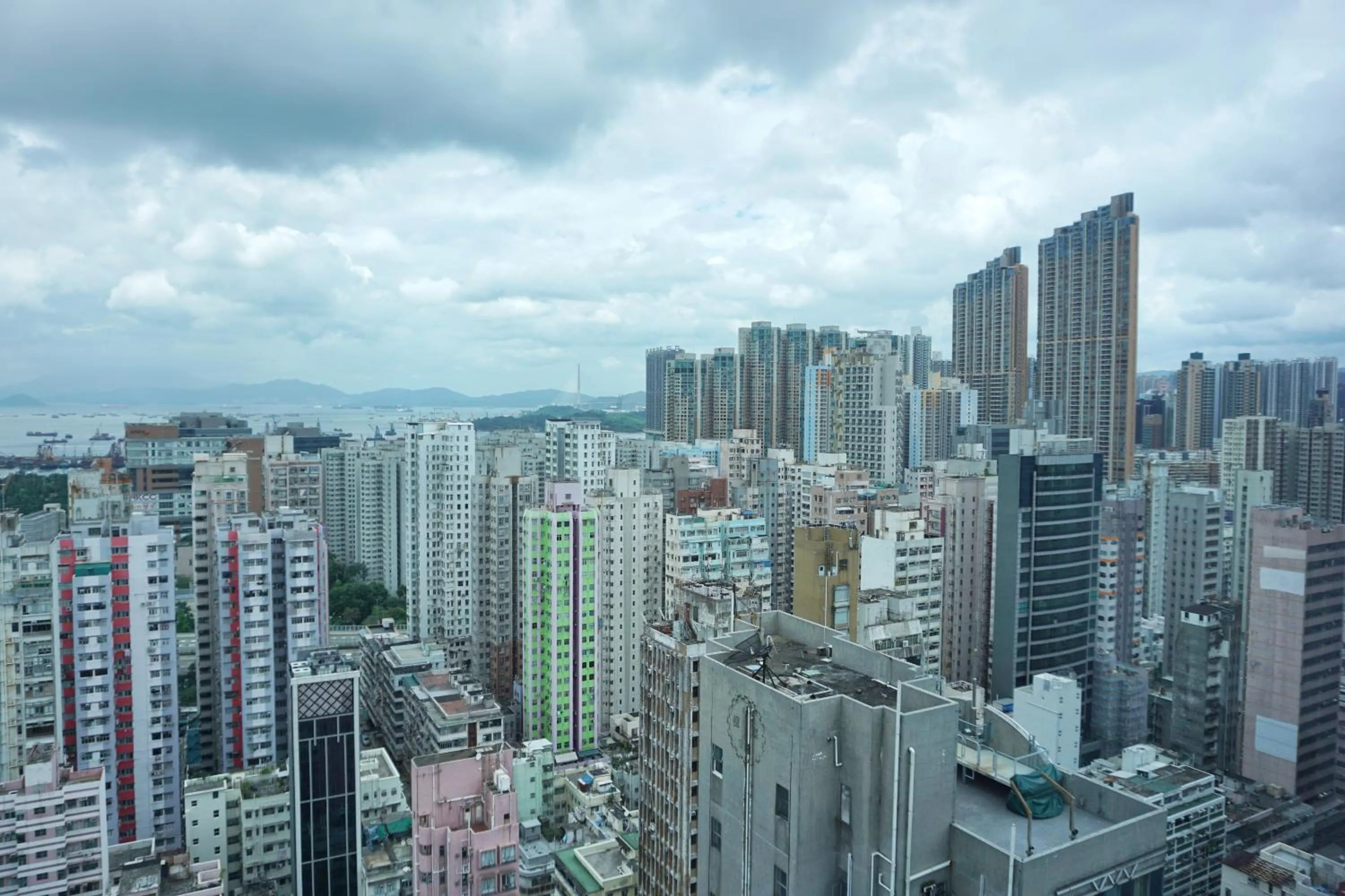 City view in Hotel Ease Mong Kok