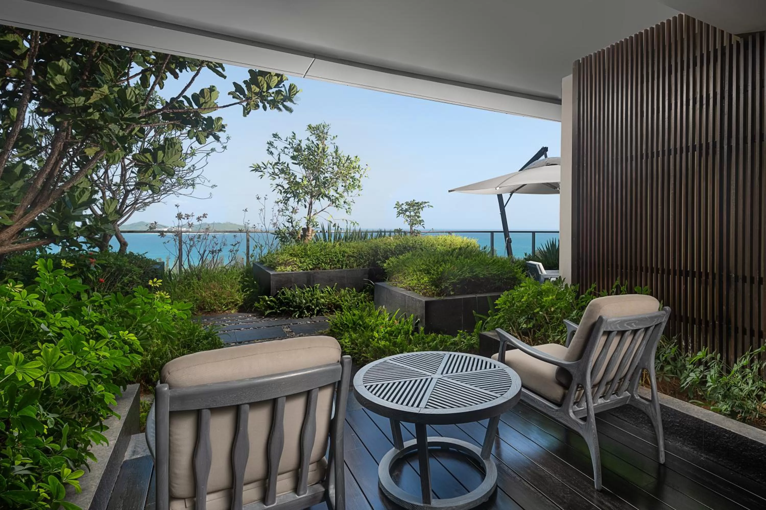 Balcony/Terrace in Rosewood Sanya