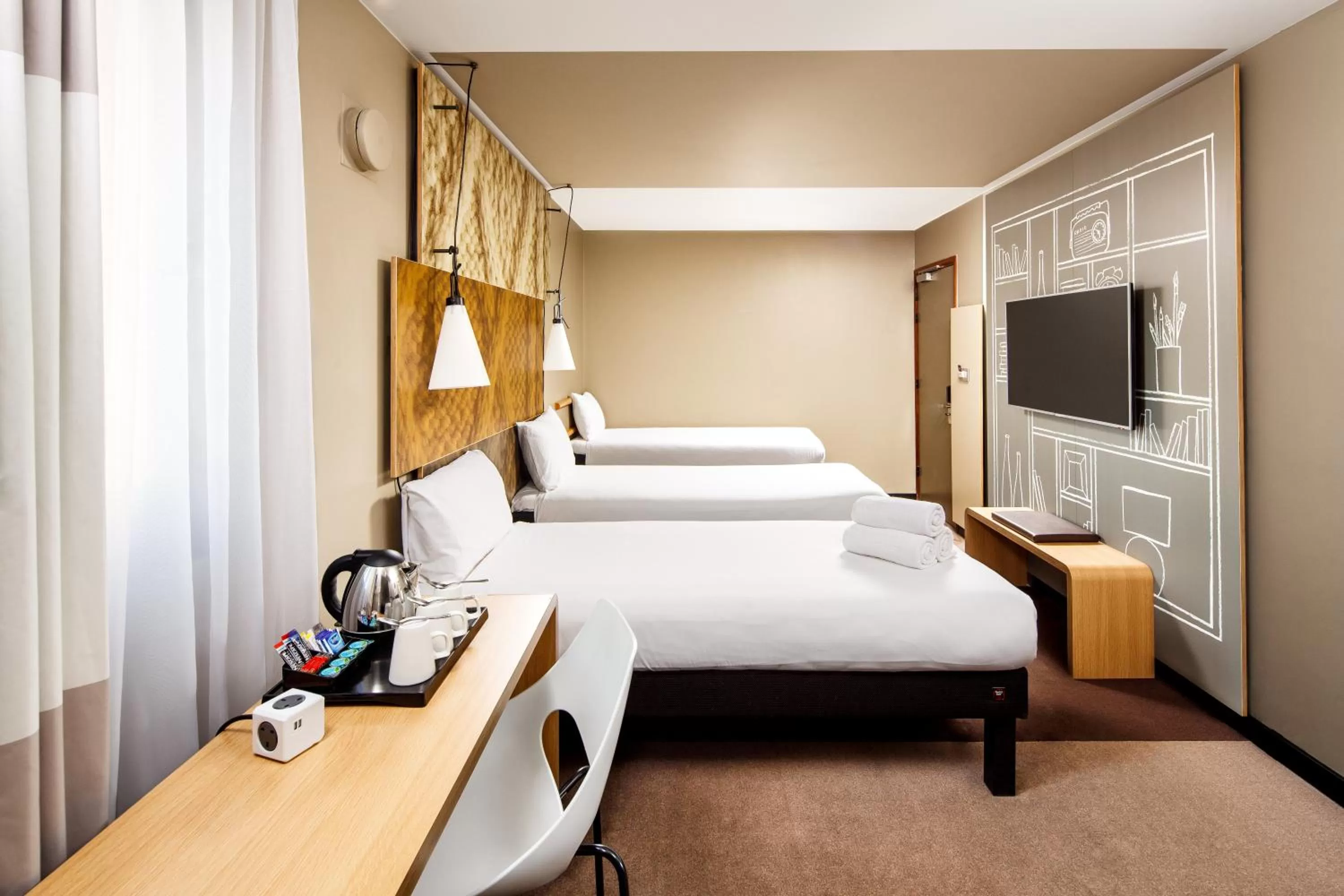 Bed in ibis London City - Shoreditch