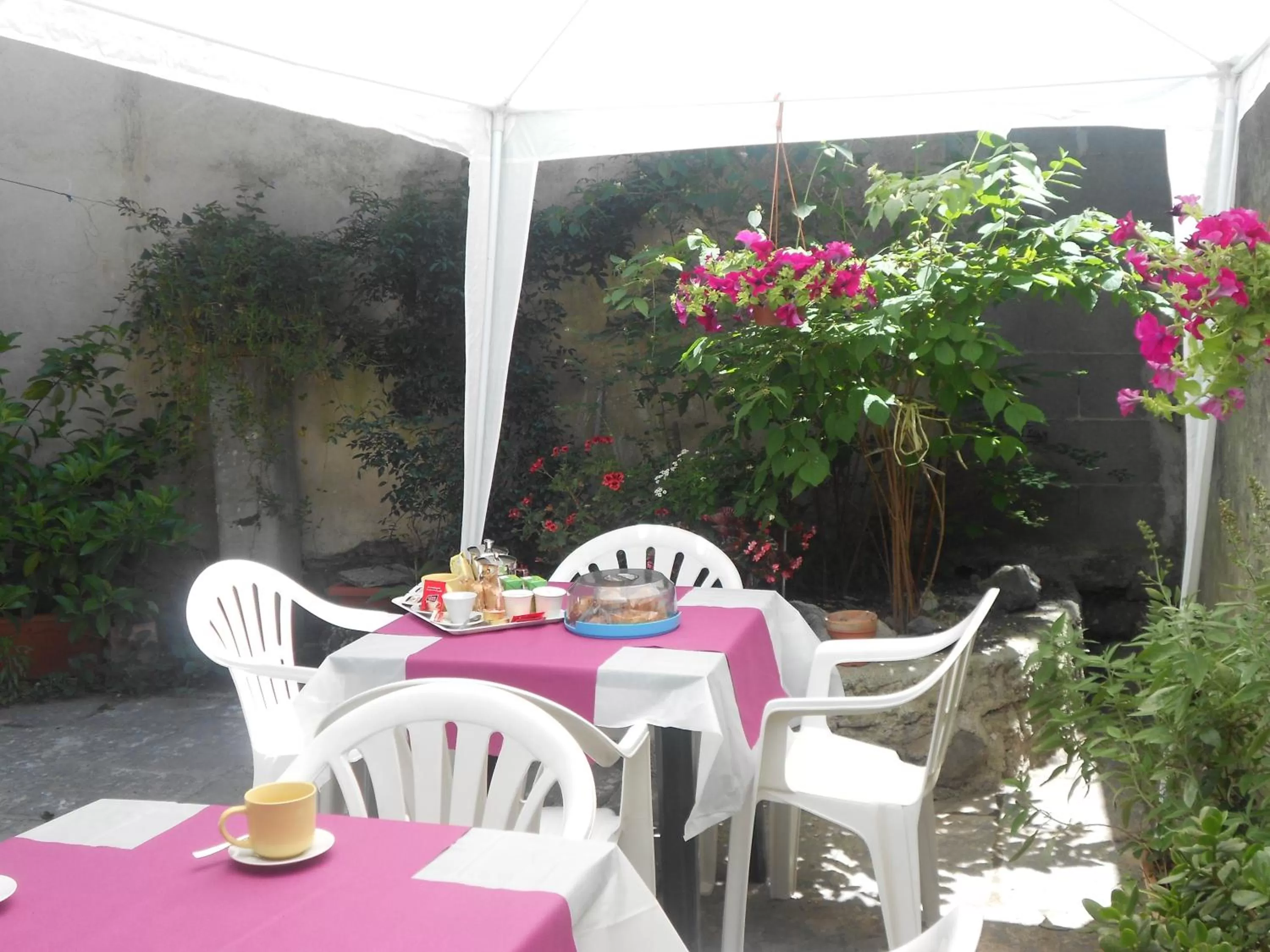 Patio in B&B Da Rosa