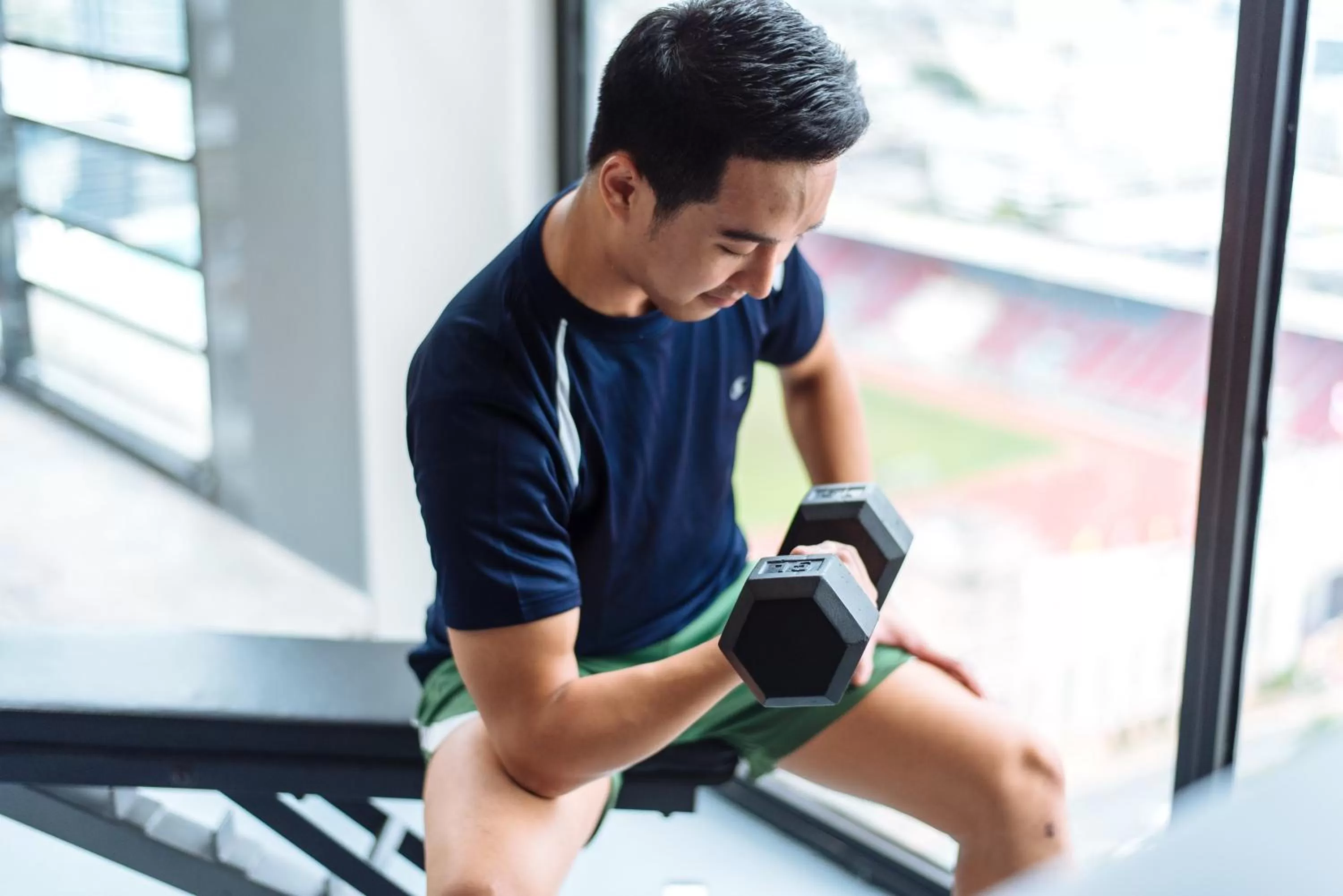 Fitness centre/facilities in Holiday Inn Express Bangkok Siam by IHG