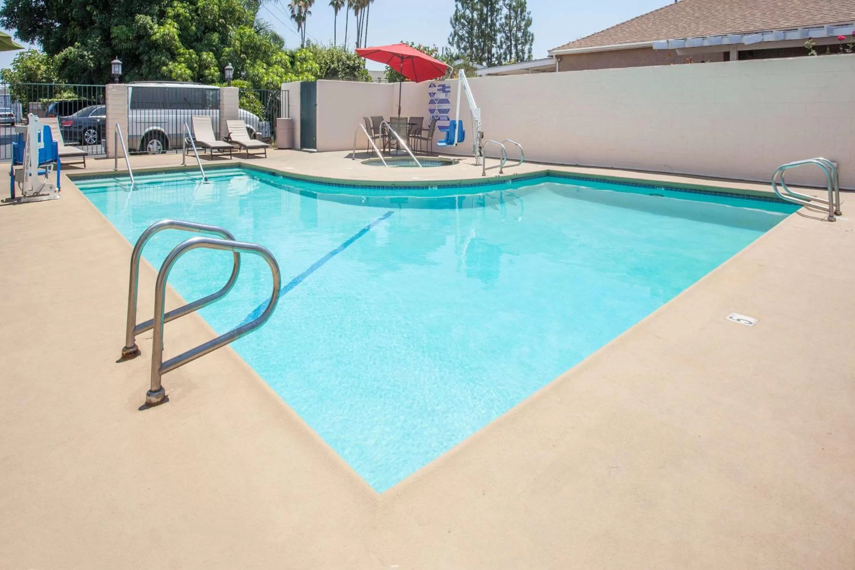 On site in Days Inn by Wyndham Anaheim Near the Park