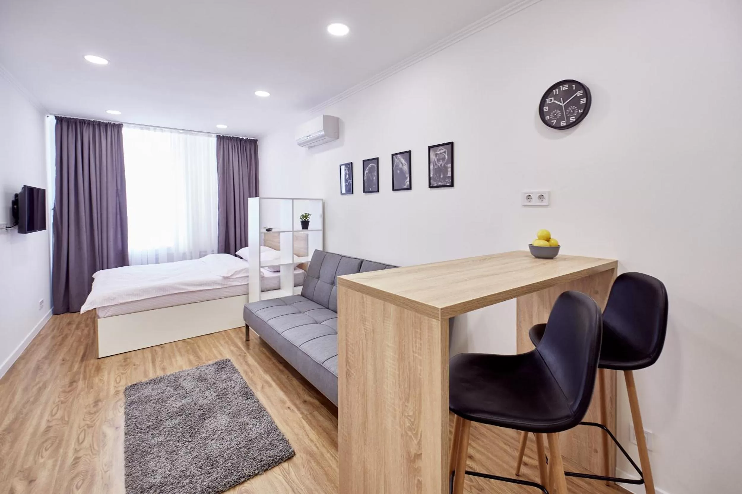 Living room, Bed in Nordian