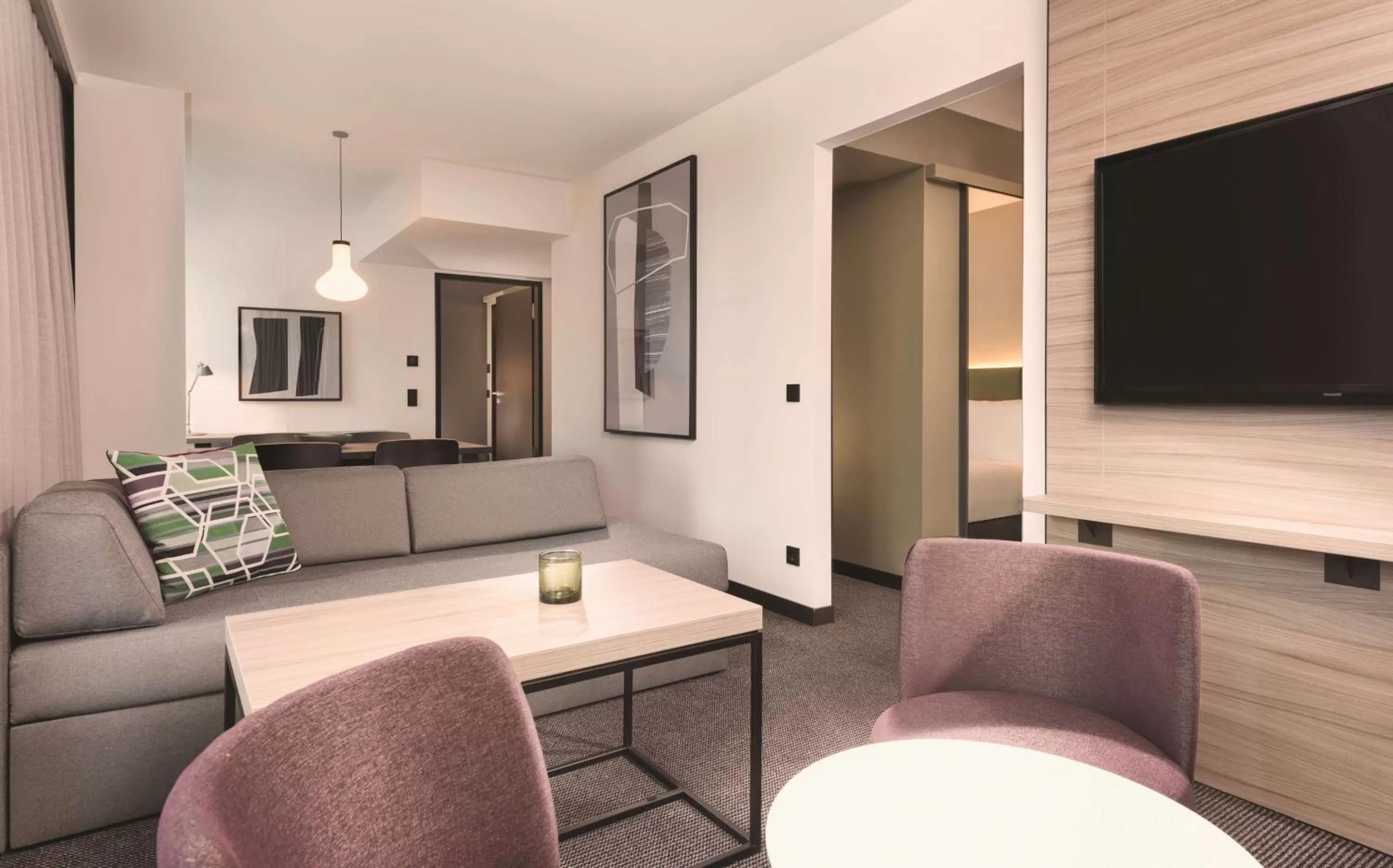 Bedroom in Adina Apartment Hotel Hamburg Speicherstadt