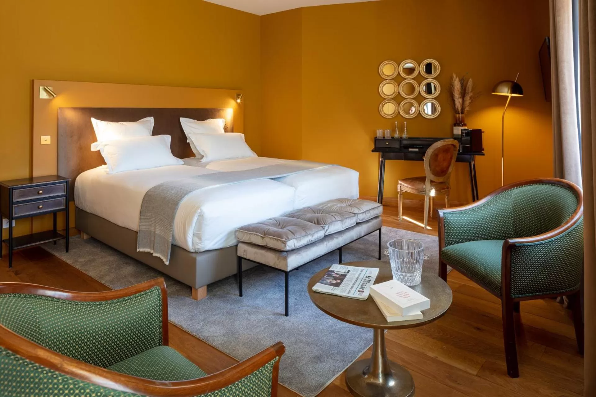 Bedroom, Bed in Margaret - Hôtel Chouleur