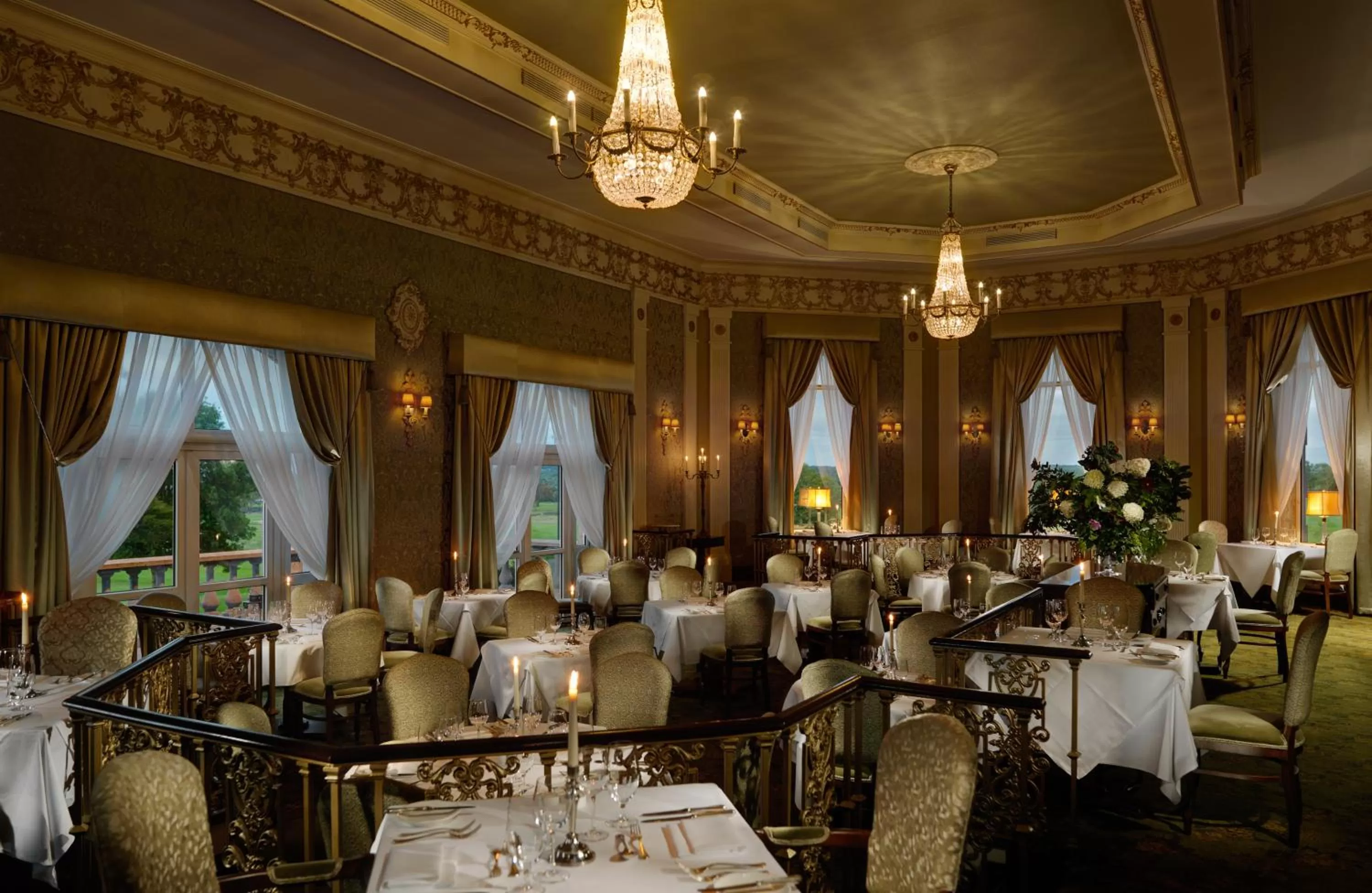 Restaurant/places to eat in Glenlo Abbey Hotel