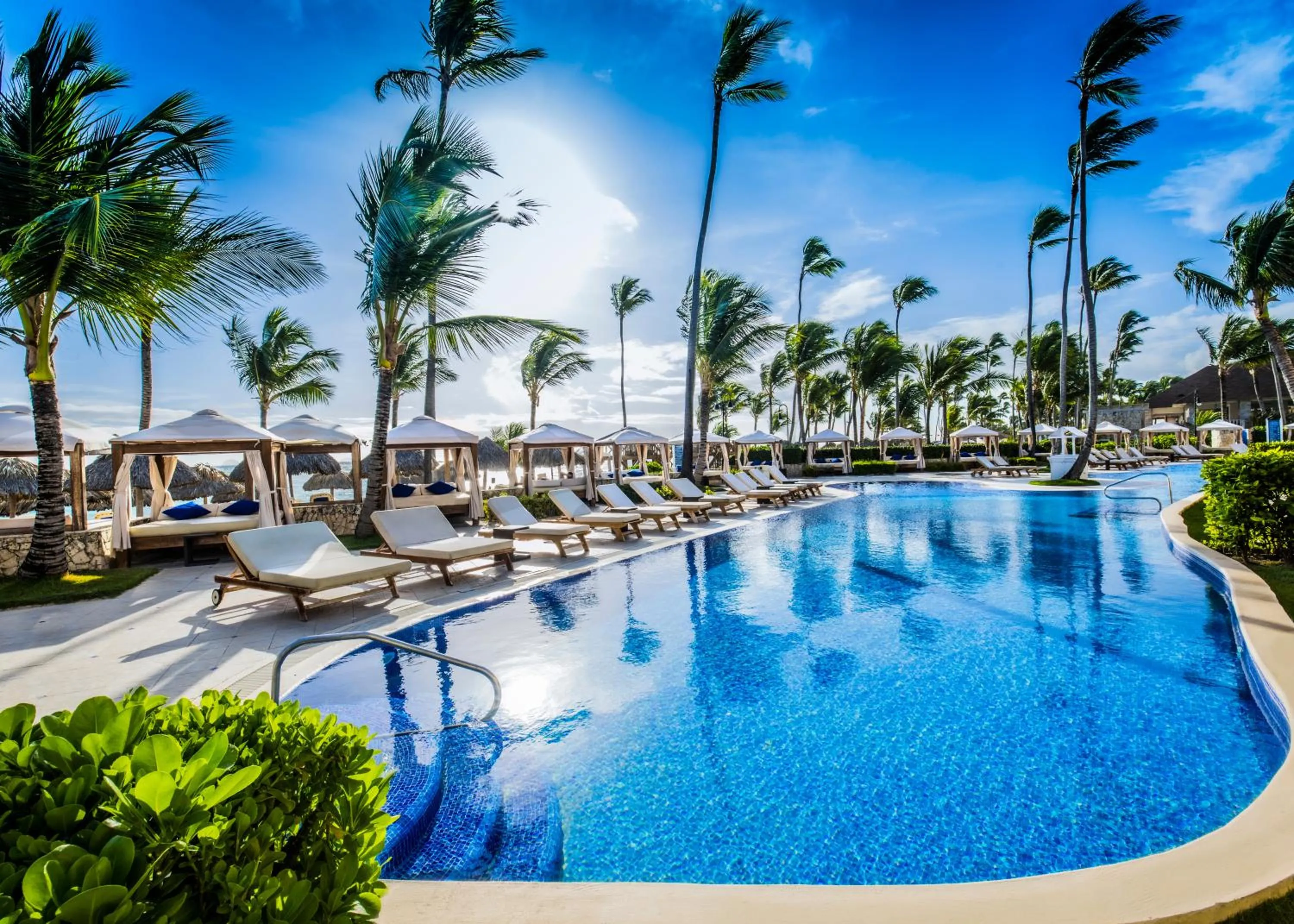 Pool view in Majestic Elegance Costa Mujeres - All Inclusive