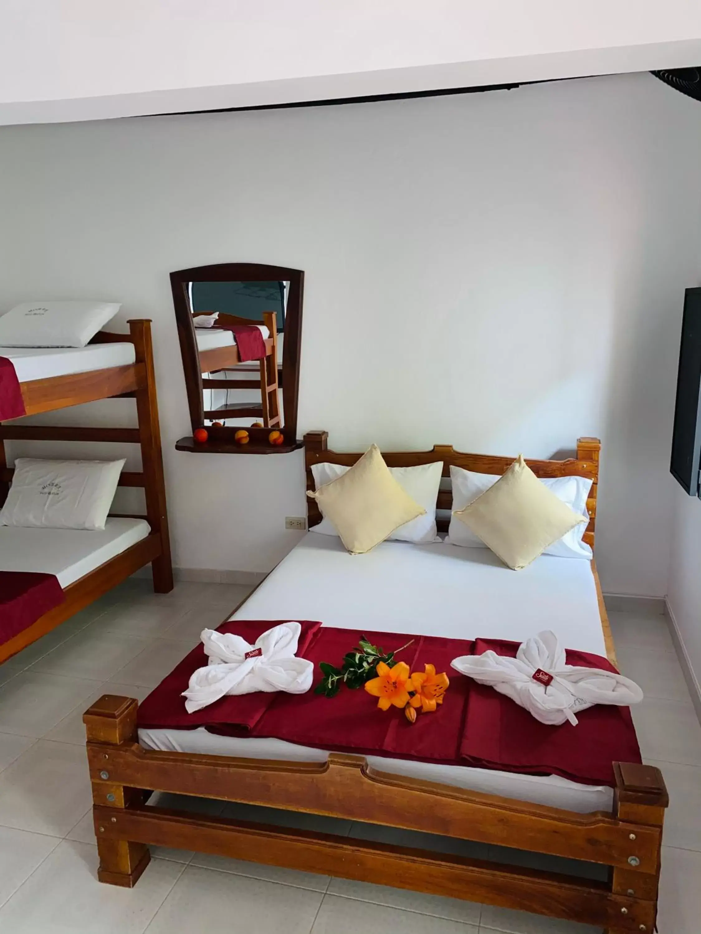 Triple Room in Hotel Paso Realce Triple Room in Hotel Paso Realce