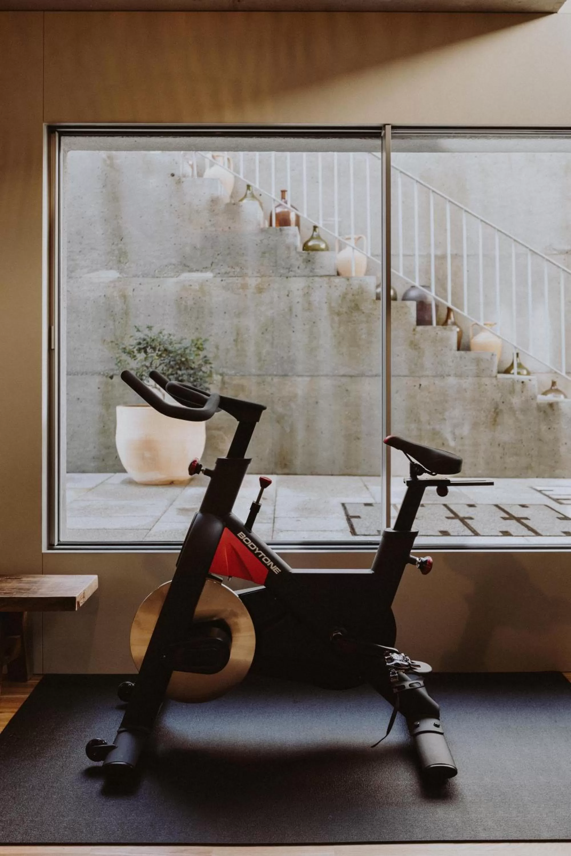 Fitness centre/facilities in Village Aparthotel By BOA