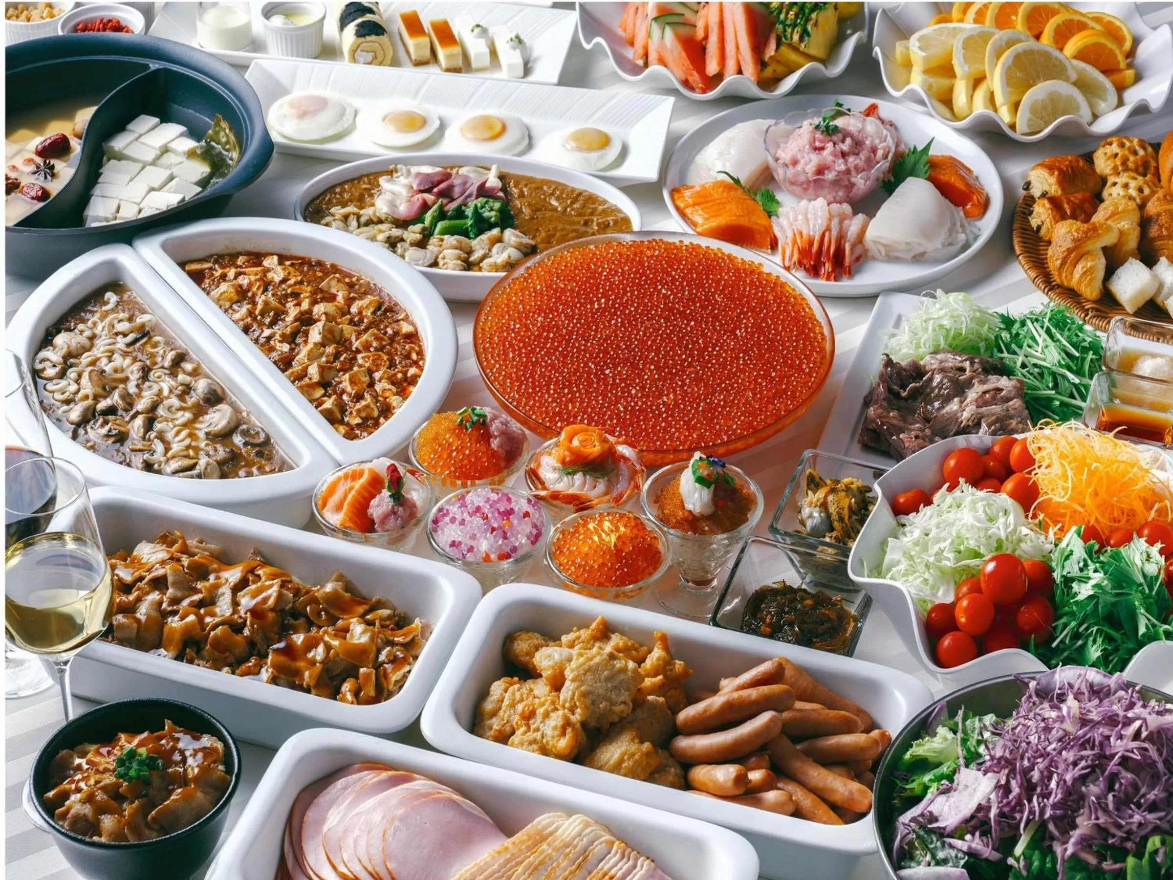 Breakfast in Hakodate Kokusai Hotel