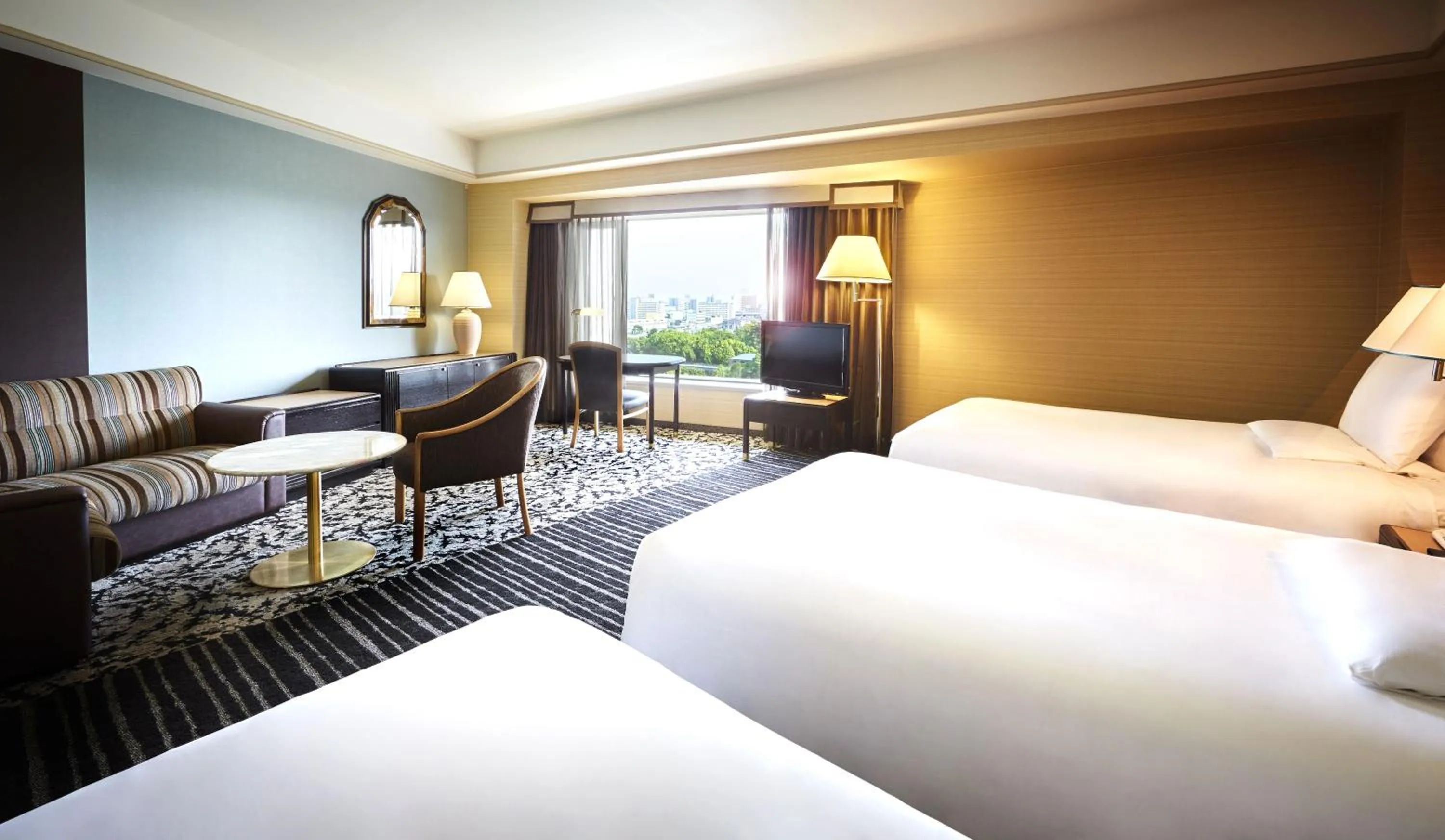 Superior Triple Non Smoking  Castle View in Hotel New Otani Osaka