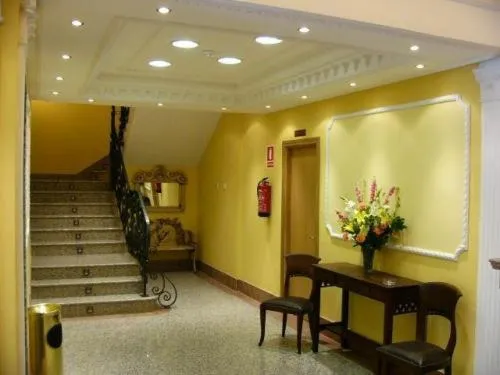 Lobby or reception in Hotel Don Luis