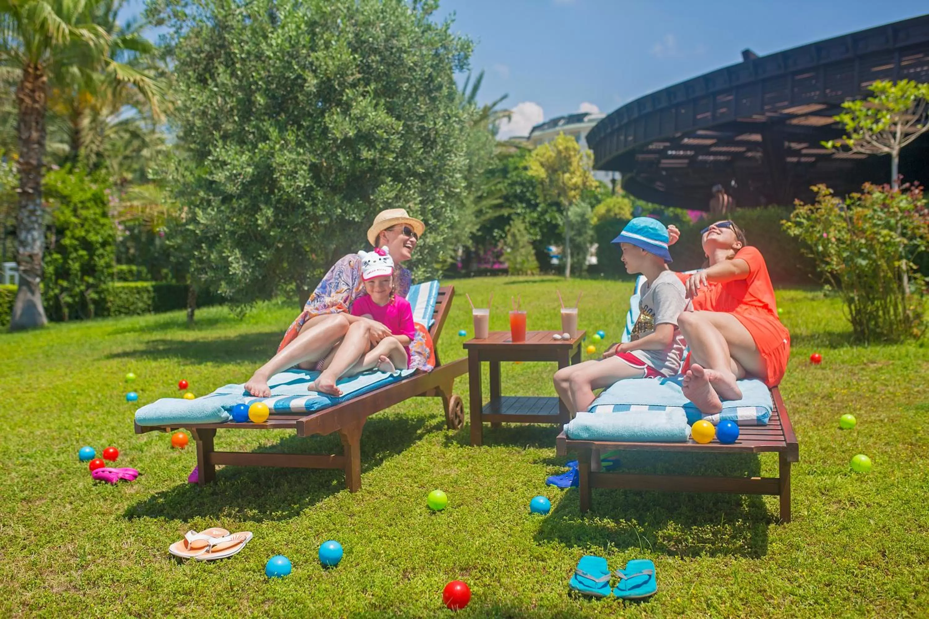 People in Mukarnas Spa & Resort Hotel