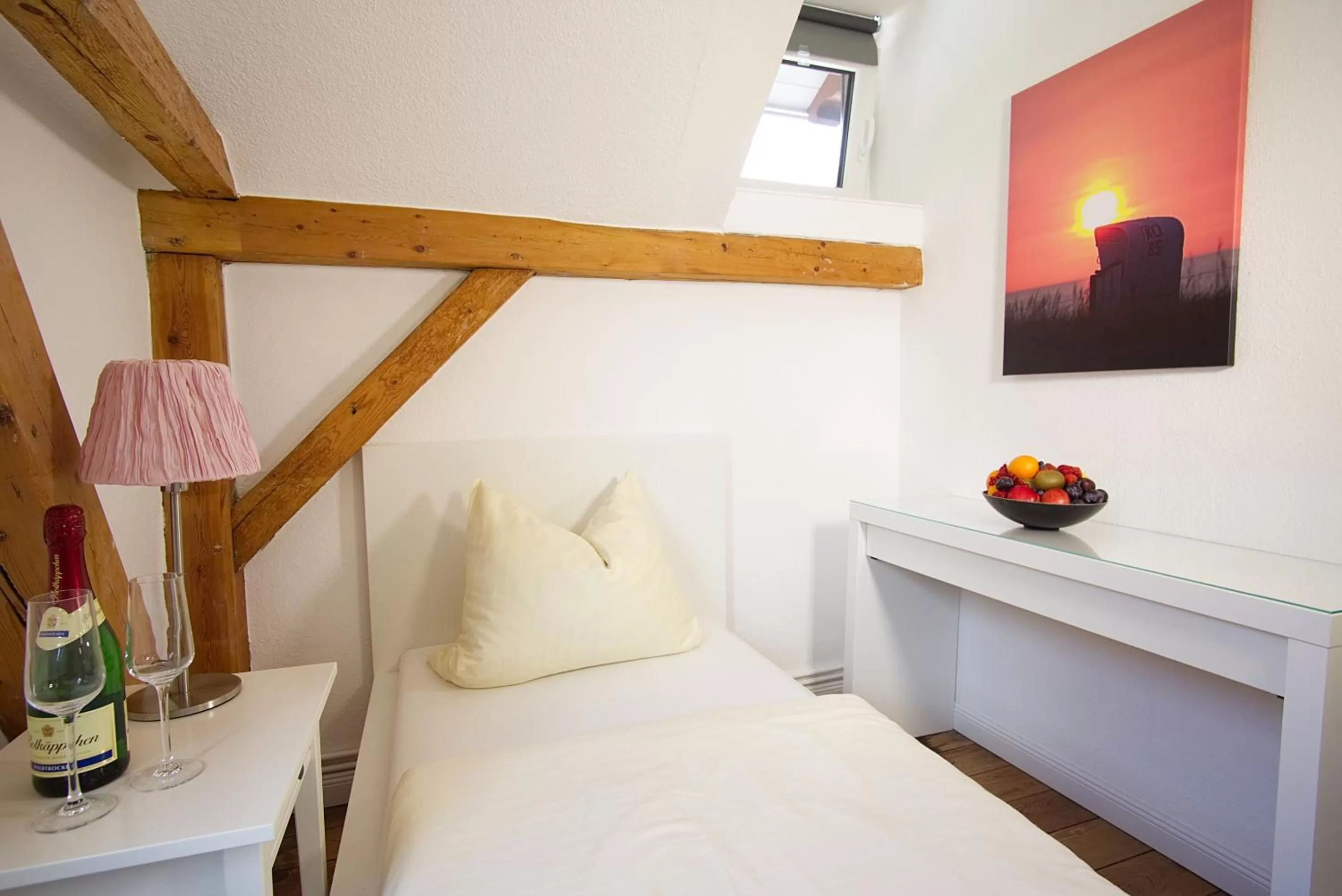 Bed in Pfannkuchenhaus Fehmarn