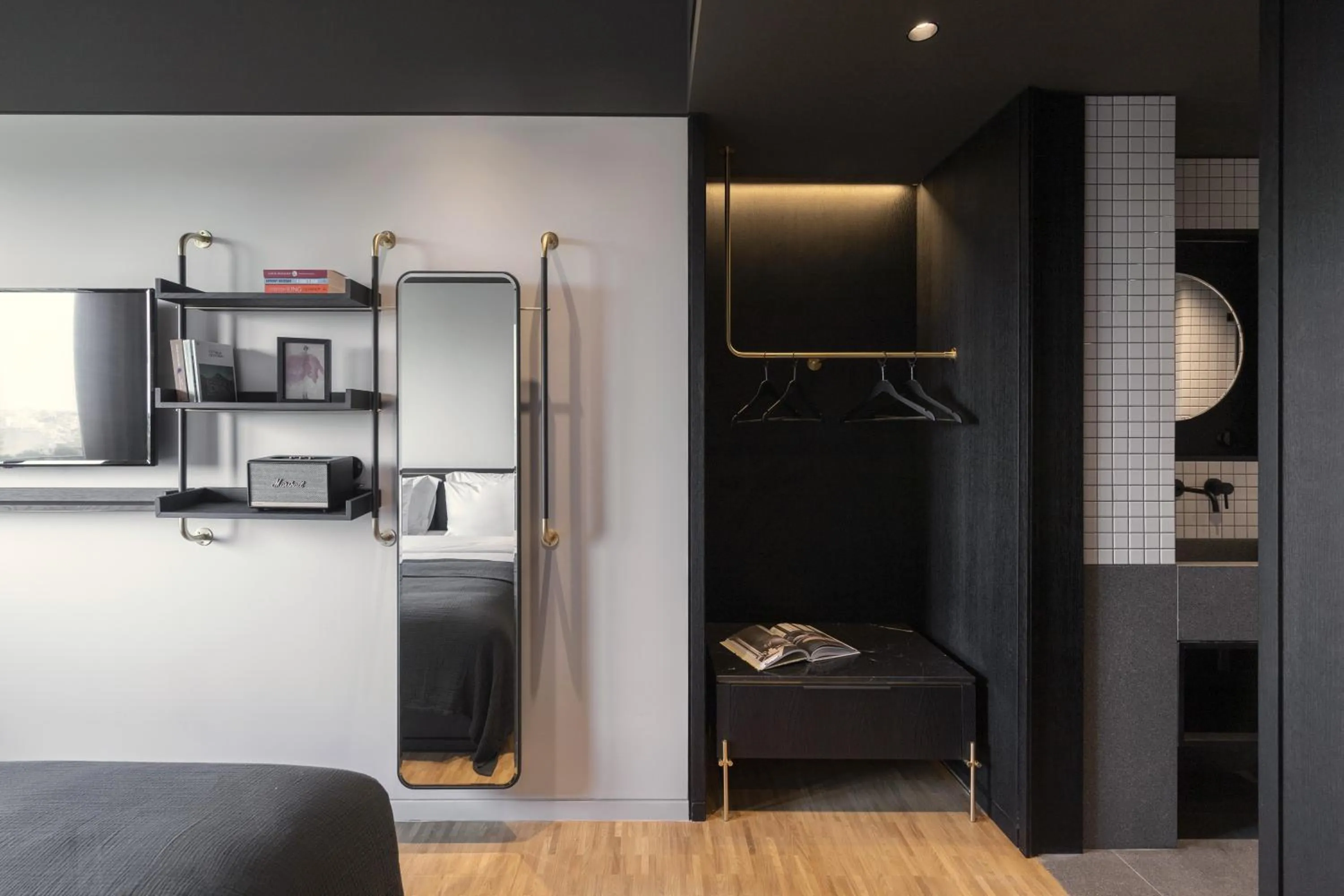 Bedroom in The Modernist Athens