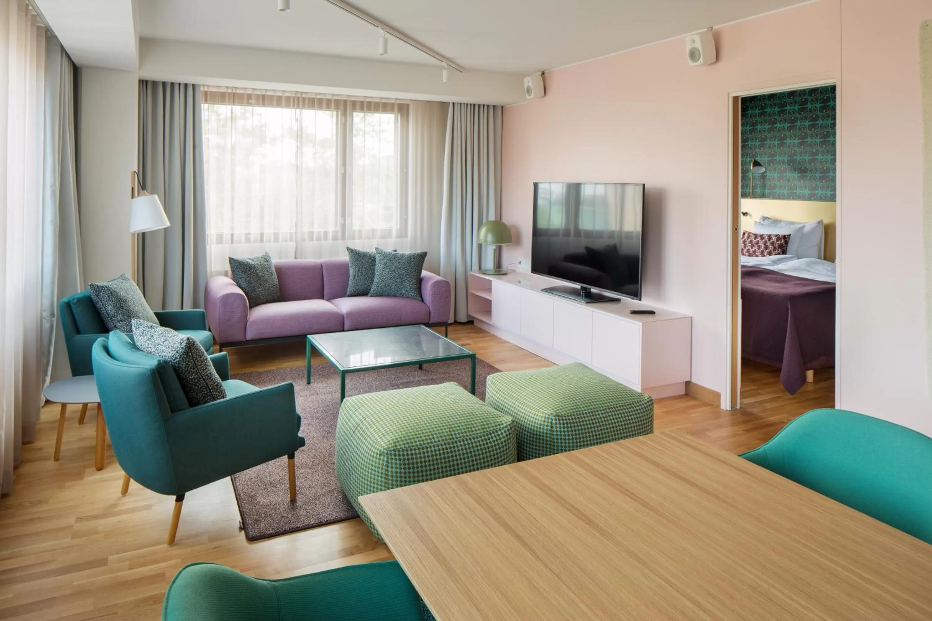 Living room in Original Sokos Hotel Presidentti Helsinki