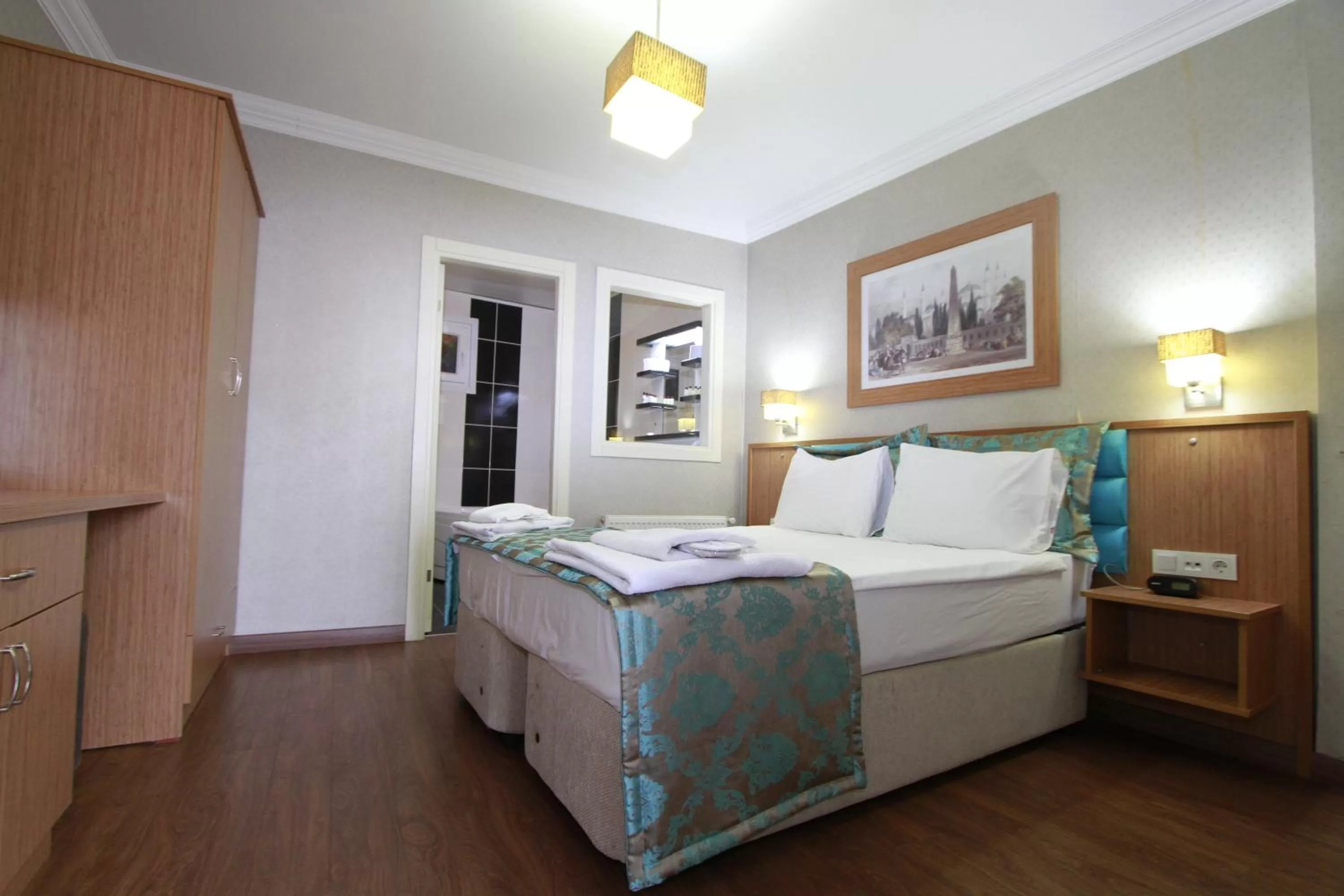 Decorative detail, Bed in Agora Boutique Hotel & Bistro