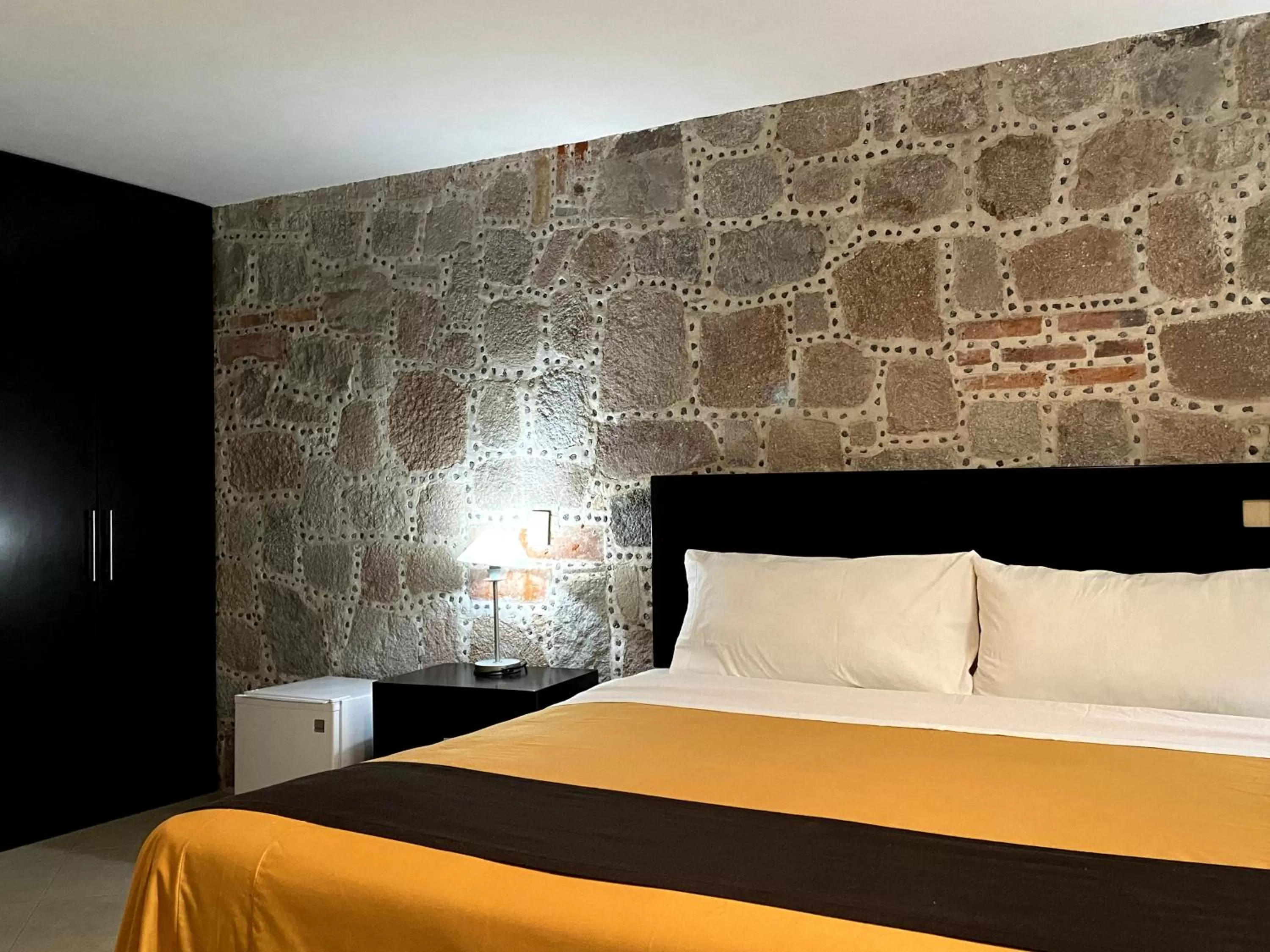 Bed in Hotel Escala Puebla Centro