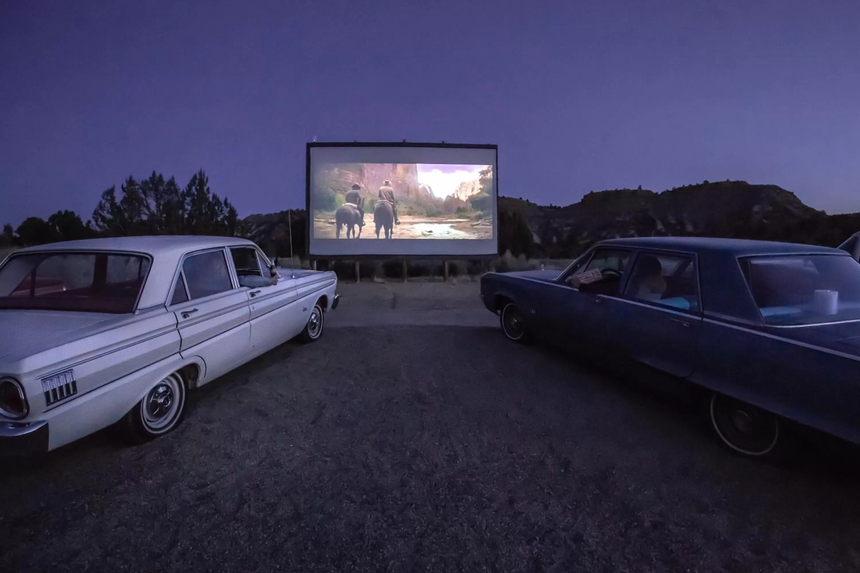 TV/Entertainment Center in Yonder Escalante Luxury Glamping