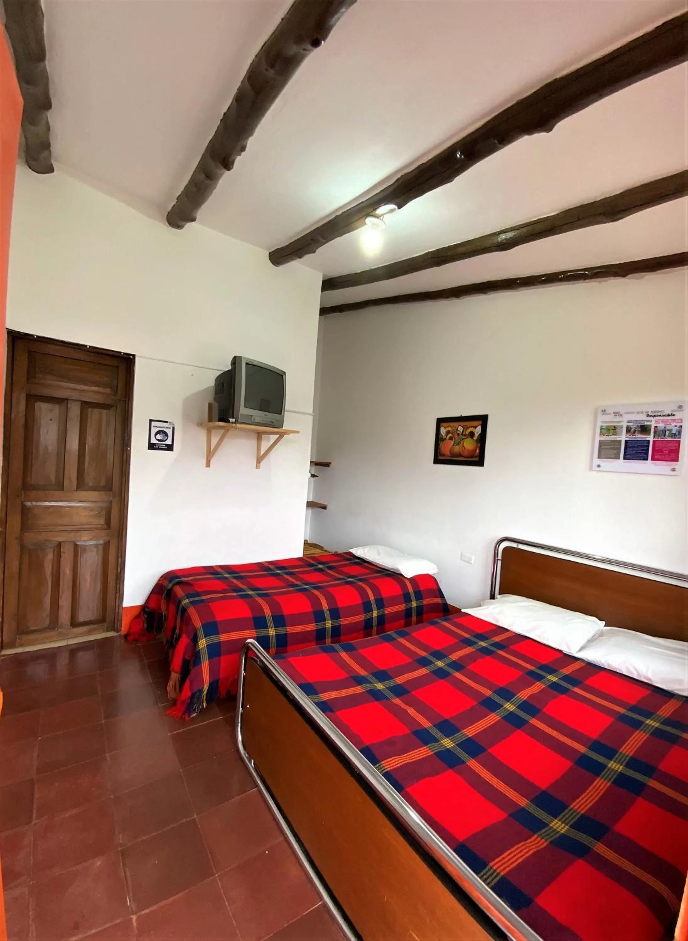 Bed in Posada Turistica Nakku