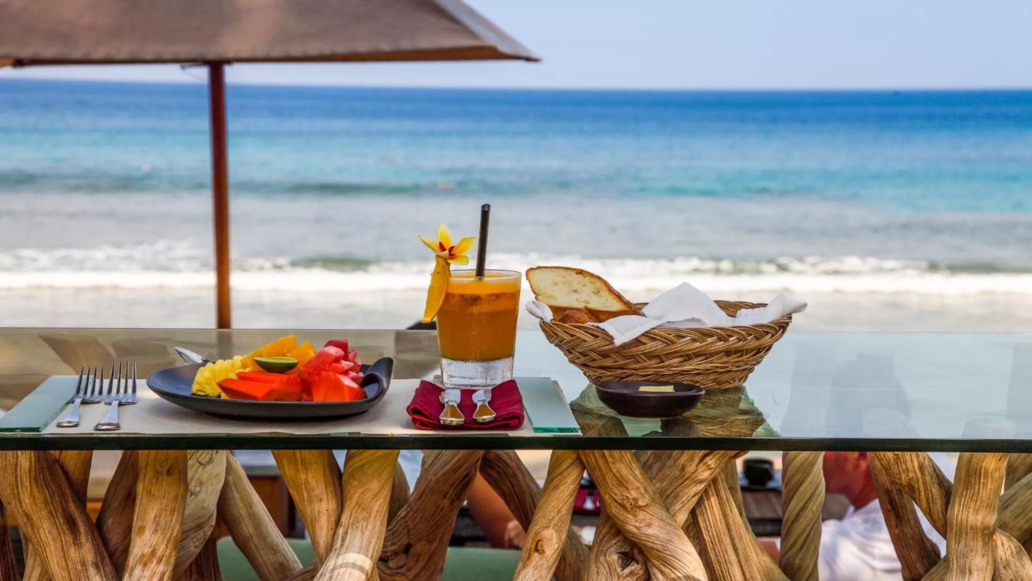 Breakfast in Qunci Villas Resort