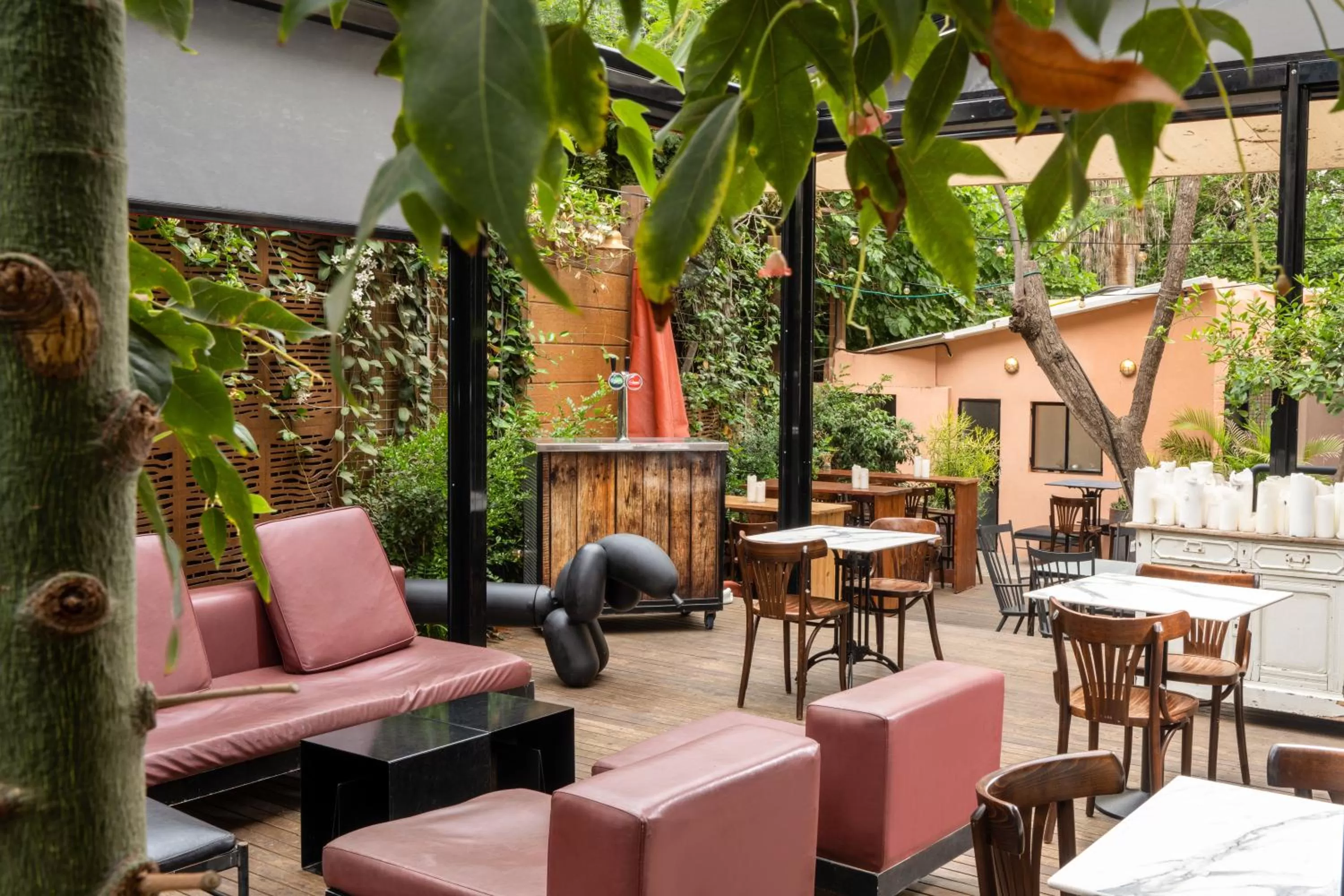 Patio in Assemblage Boutique