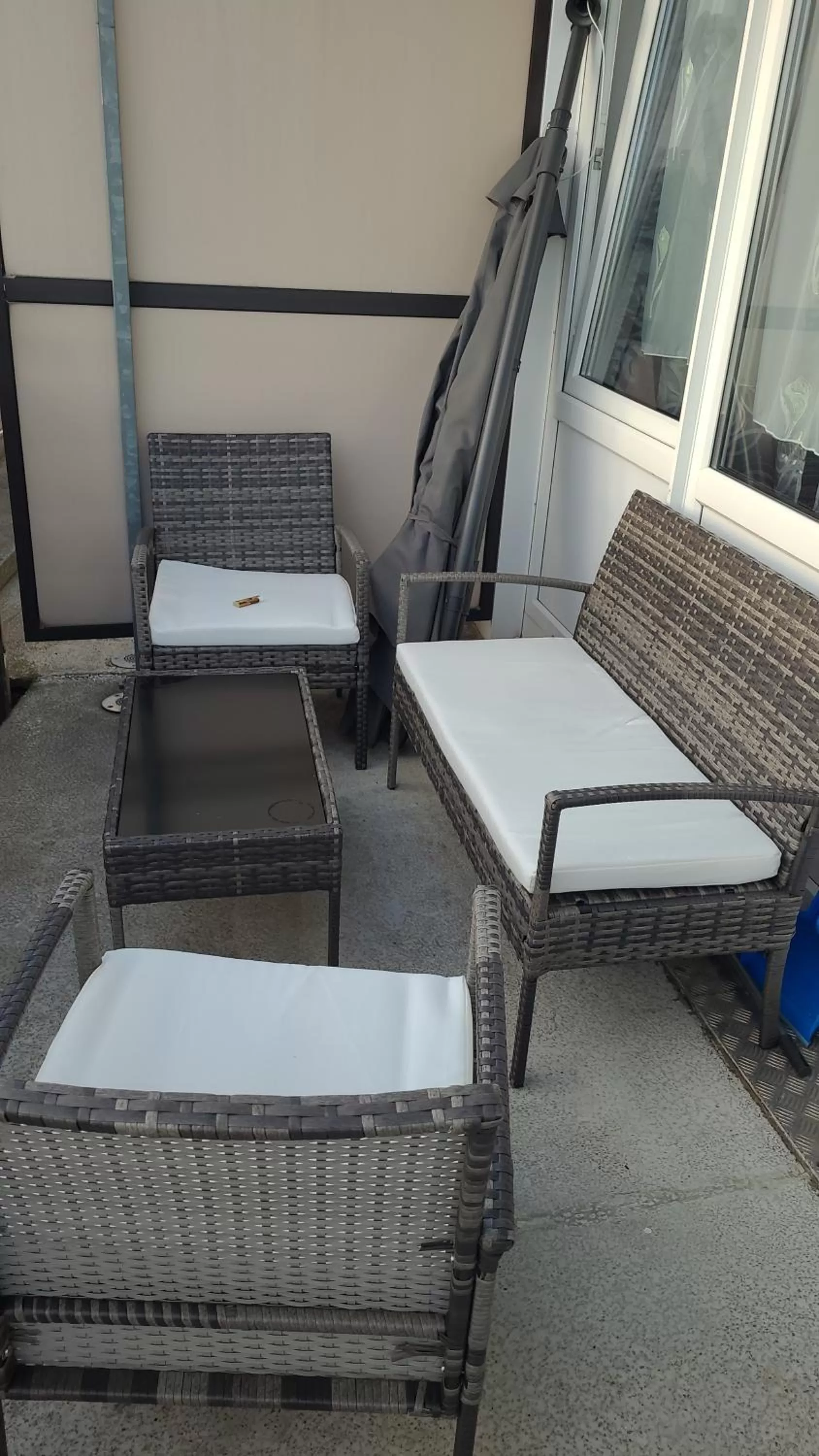 Balcony/Terrace in King Panorama mit Netflix