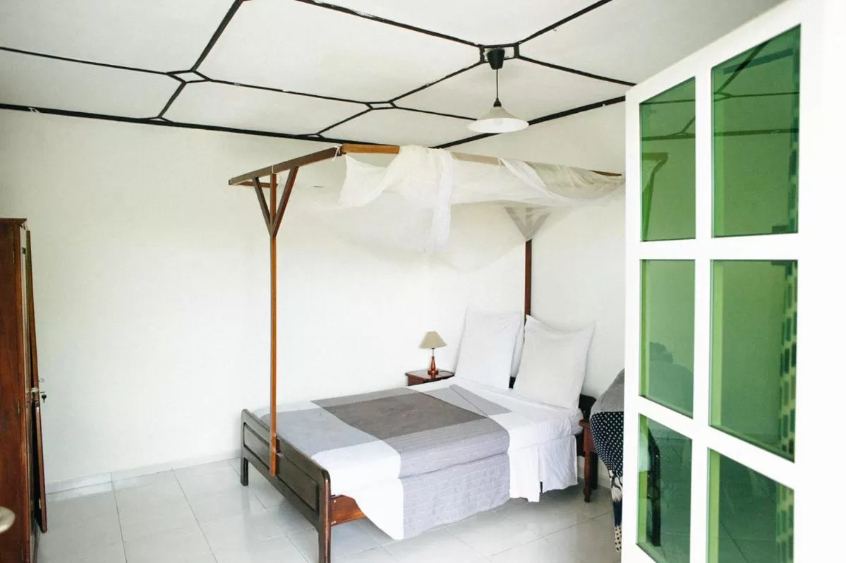 Bedroom, Bed in Hotel Jardin de la Paix