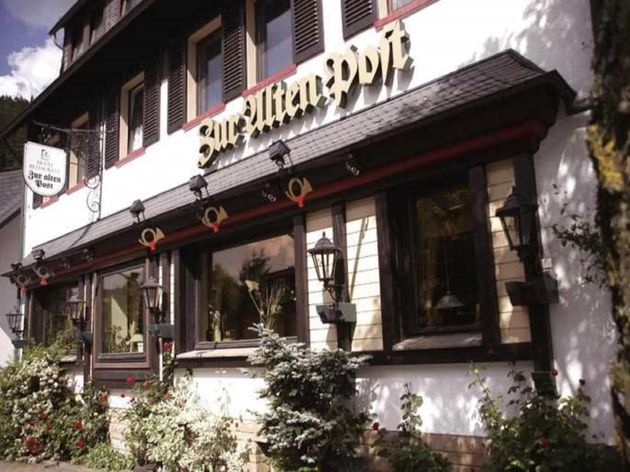 Property building in Hotel Garni "Zur Alten Post"