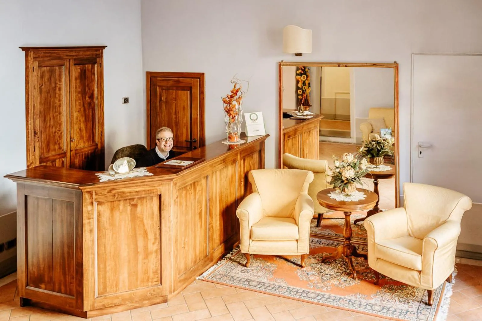 Lobby or reception in Dimora Casa Eugenia