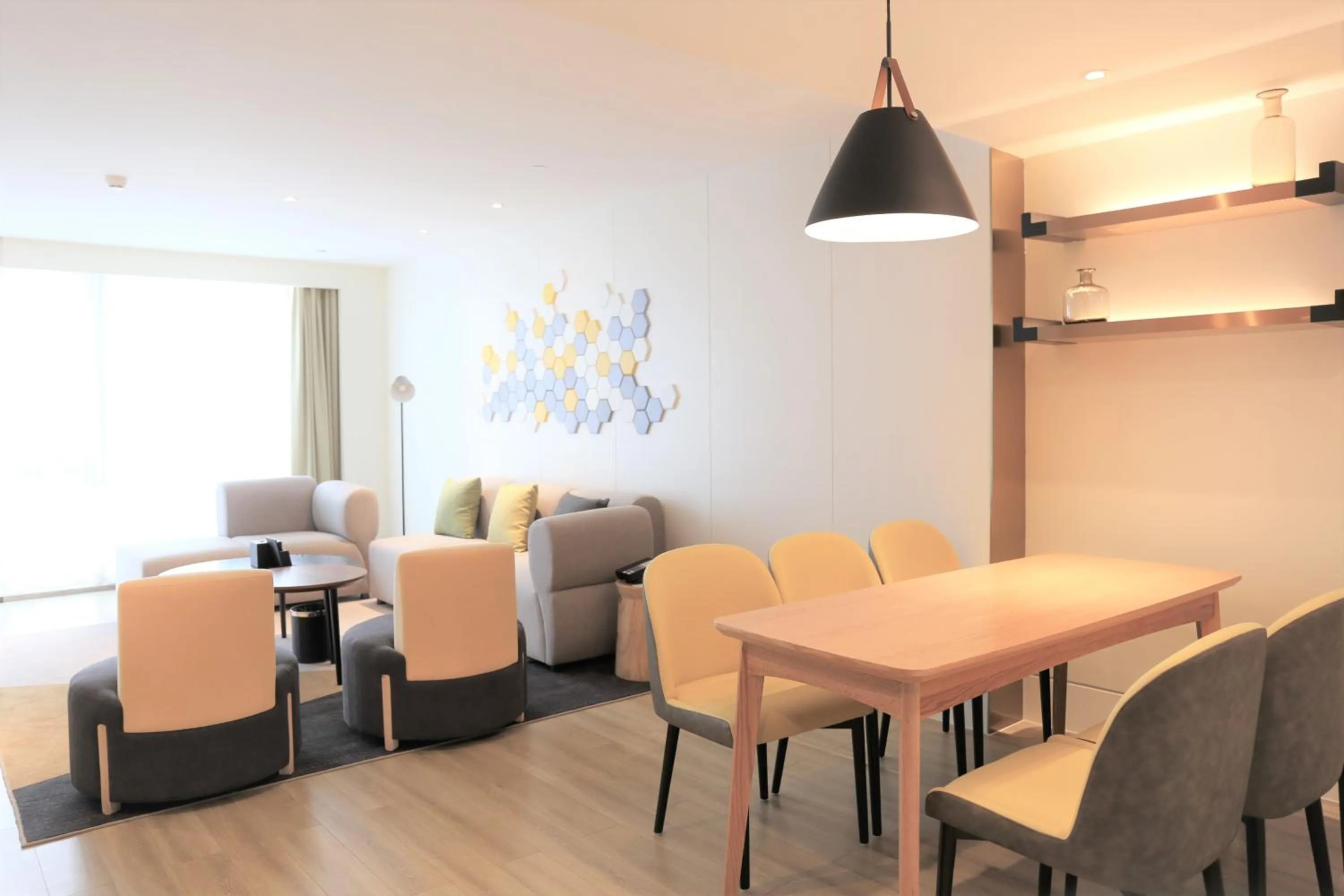 Dining area in Citadines Gaoke Liangjiang Chongqing