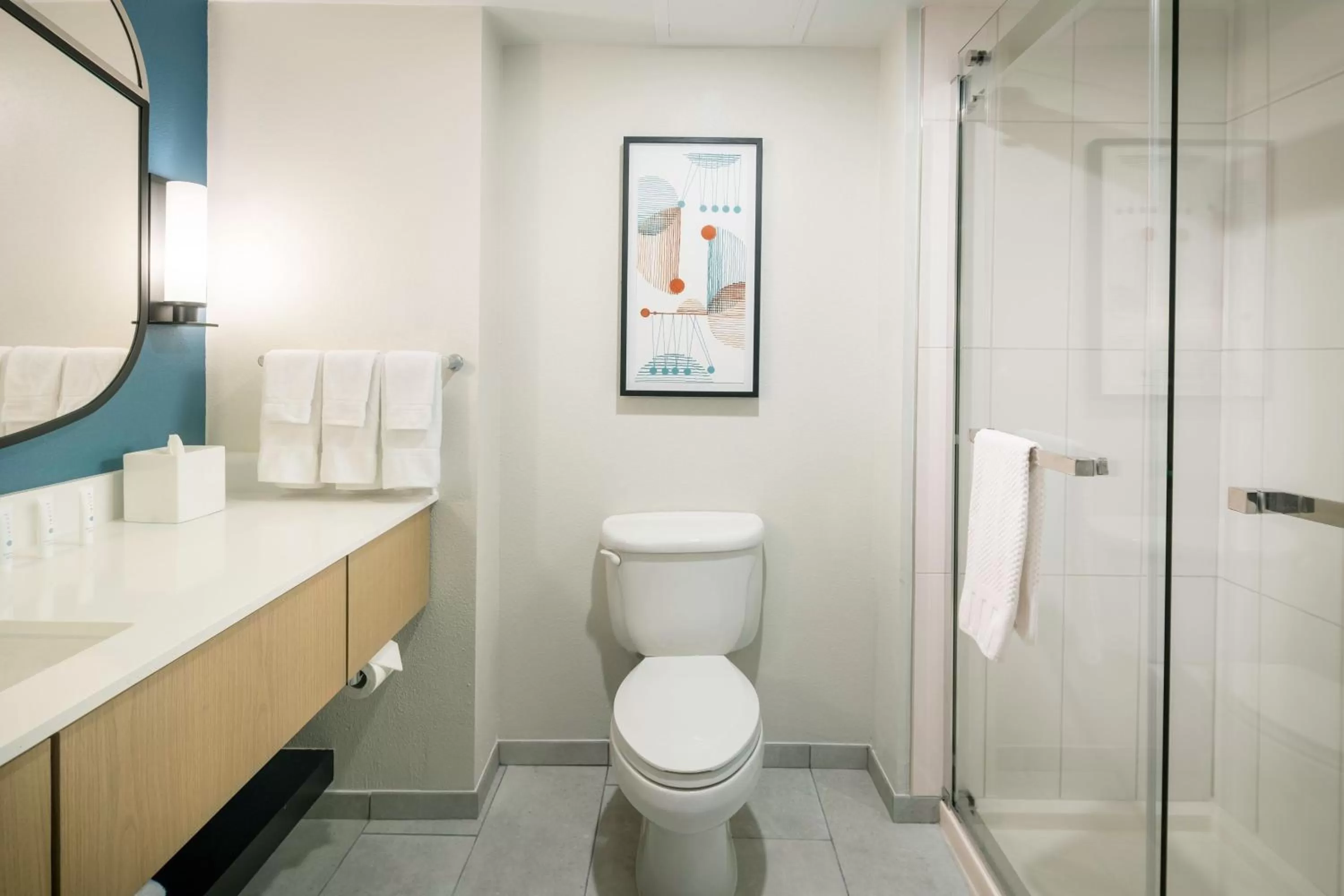 Bathroom in Hotel Landy Orlando Universal Blvd, a Tribute Portfolio Hotel