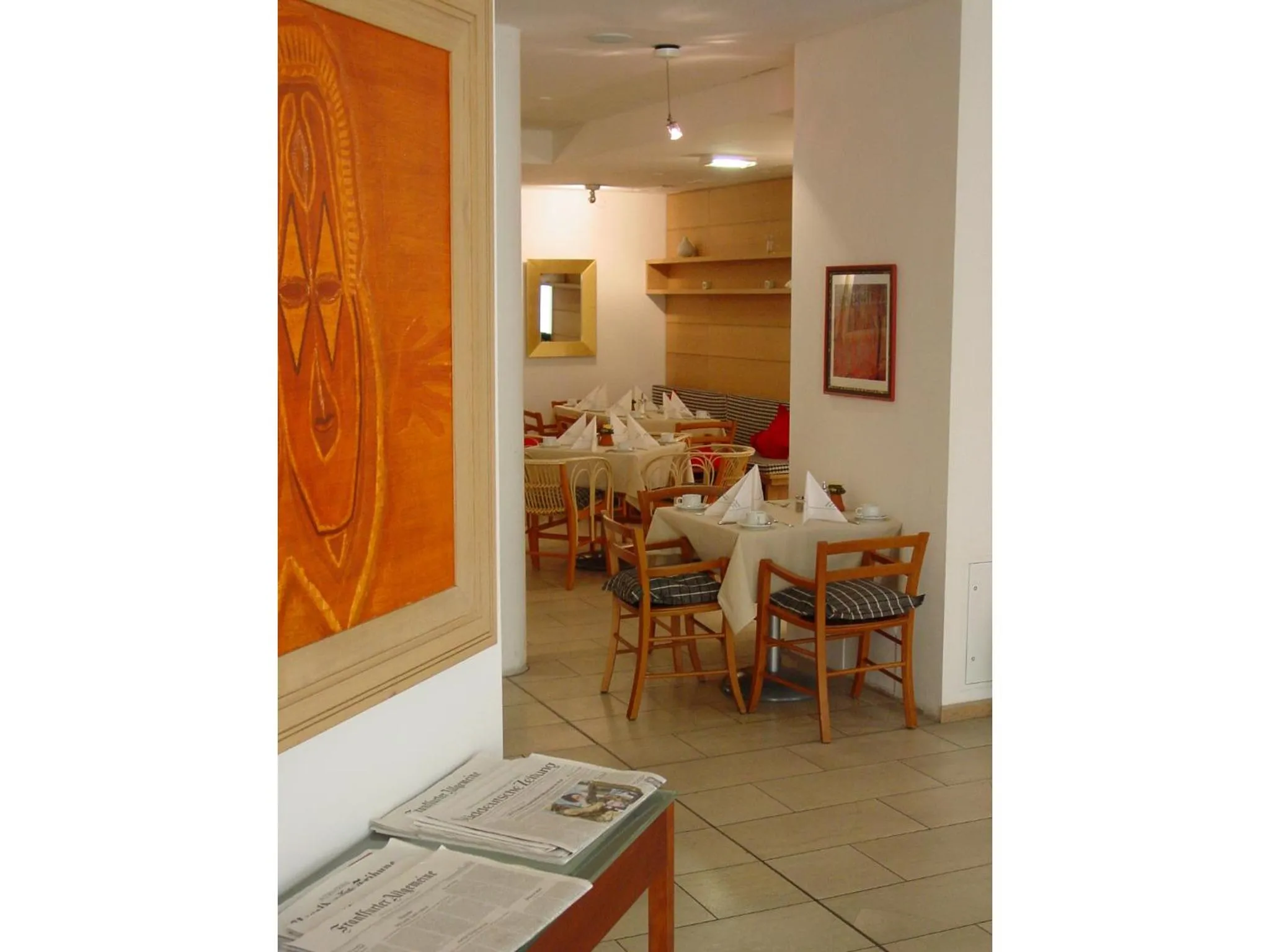 Restaurant/places to eat in Hotel Agneshof Nürnberg