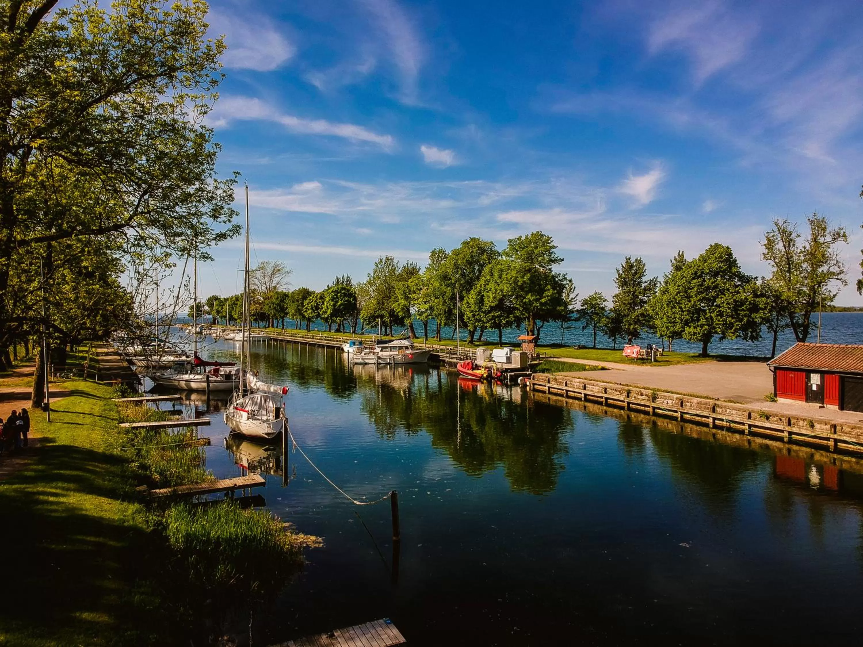 River view in Vadstena Klosterhotell Konferens & Spa
