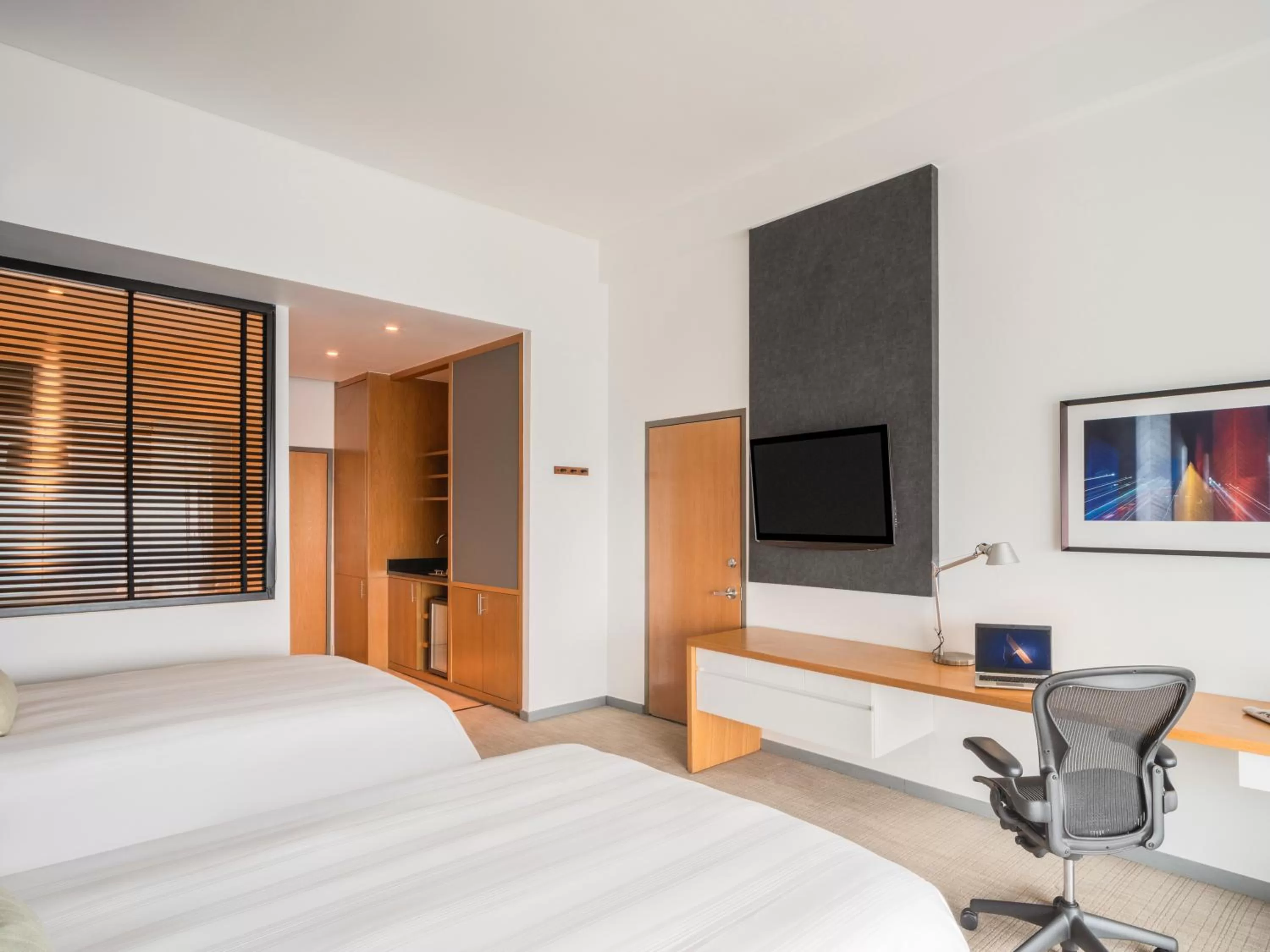 Bed in The Paragon Hotel Mexico Santa Fe By Accor