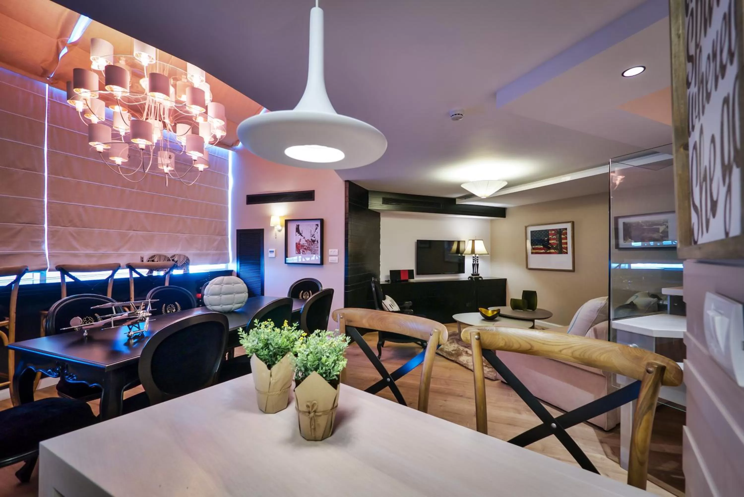 Living room in 21st Floor Hotel