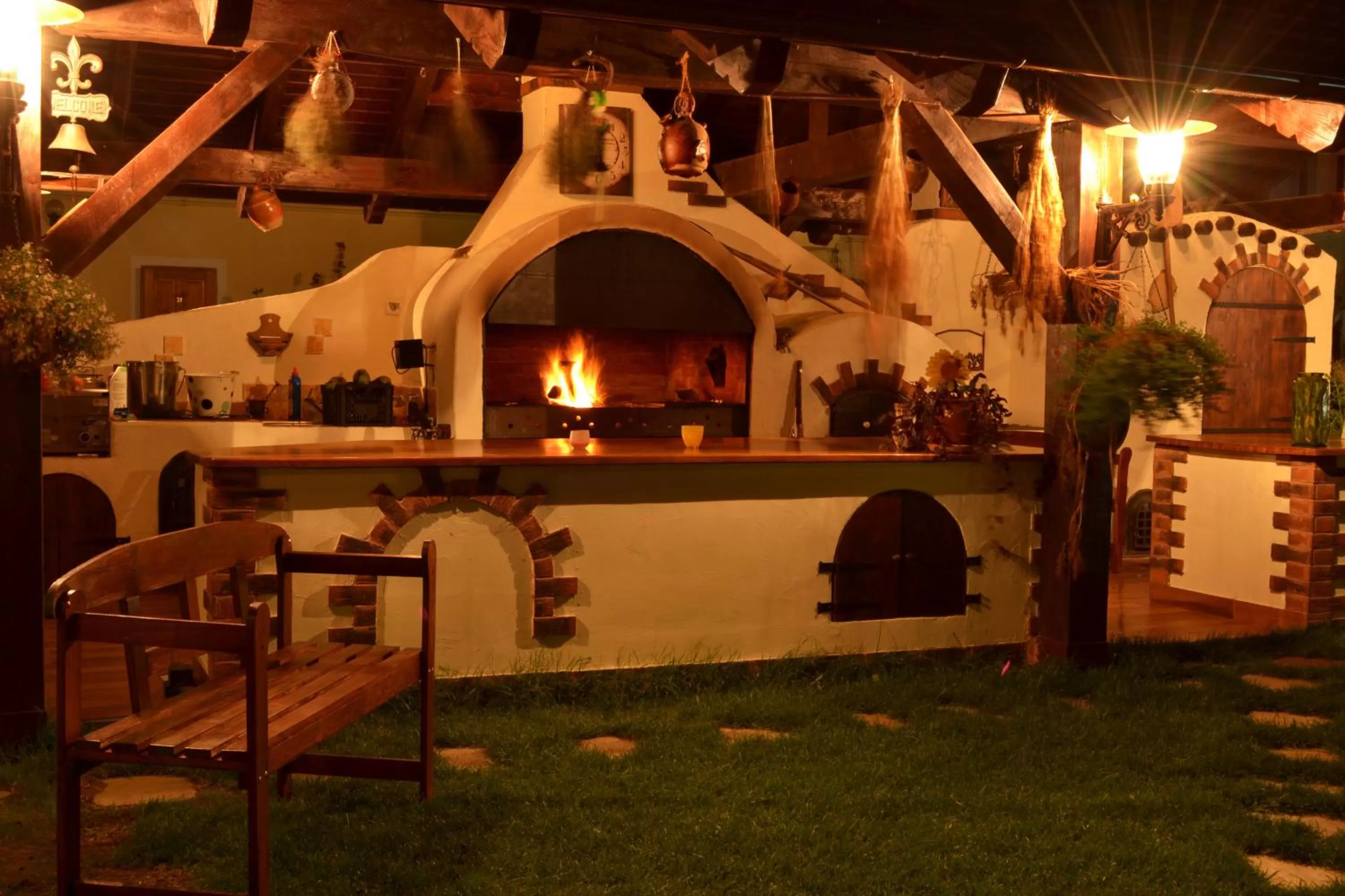 BBQ facilities in Hotel Bielmann