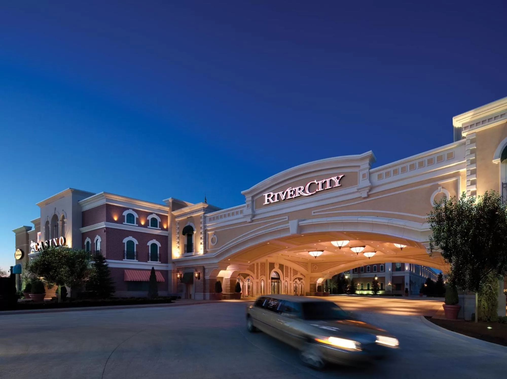 Facade/entrance in River City Casino and Hotel