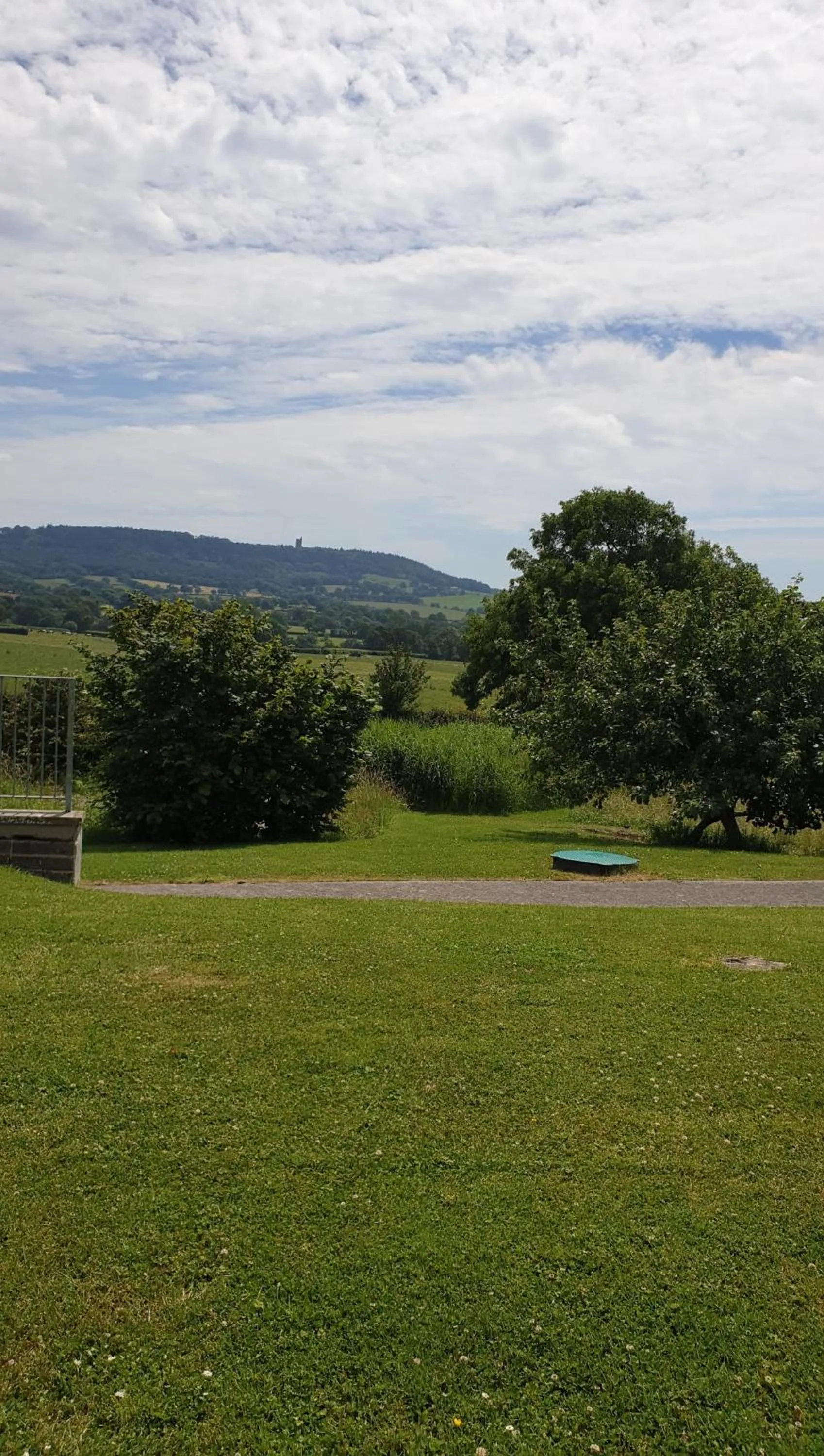 Natural landscape in the old red lion