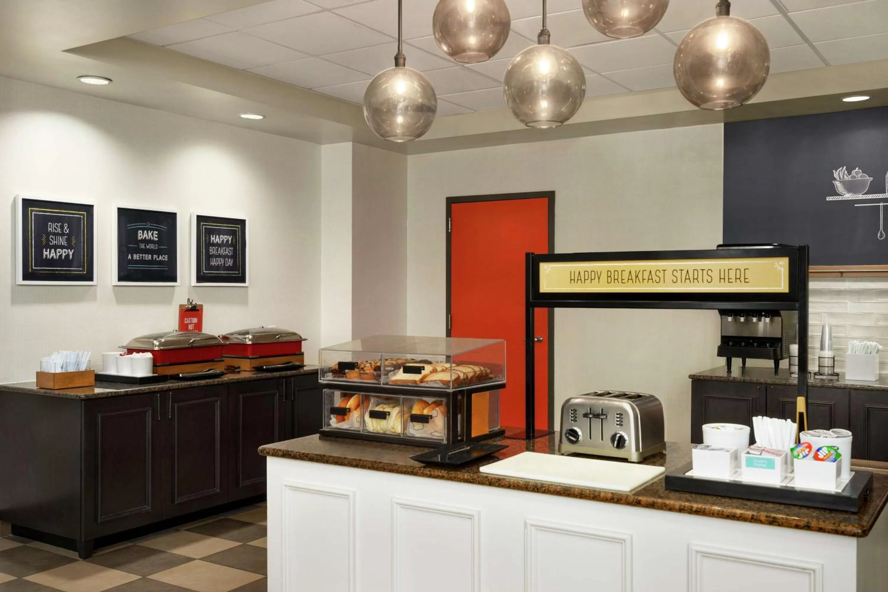 Breakfast in Hampton Inn & Suites Exeter