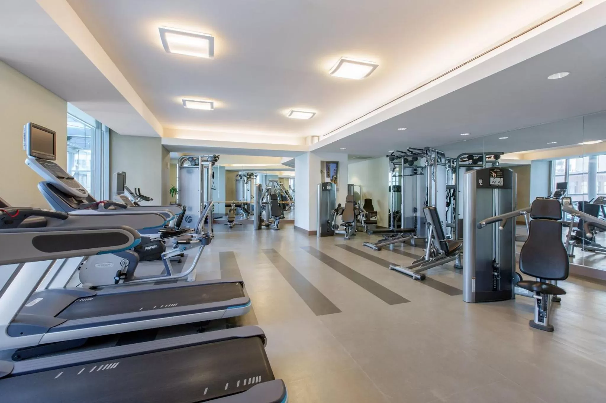 Fitness centre/facilities in Omni San Diego Hotel at the Ballpark