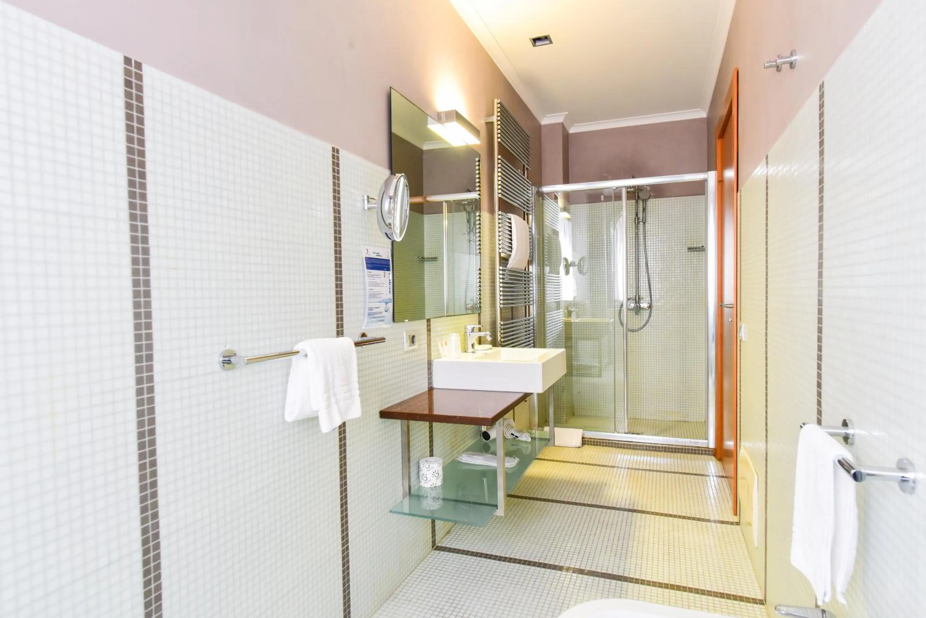 Shower in Arthotel & Park Lecce