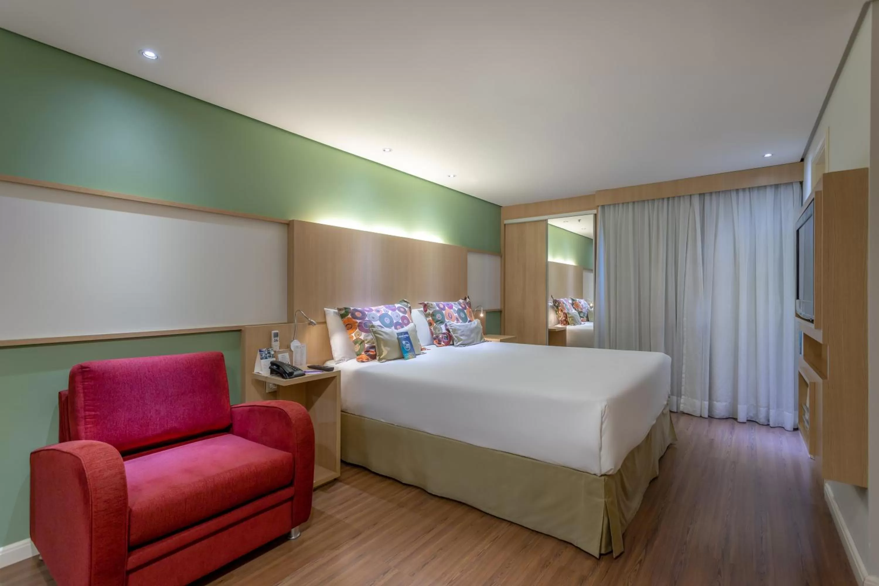 Bed in Mercure São Paulo Nações Unidas