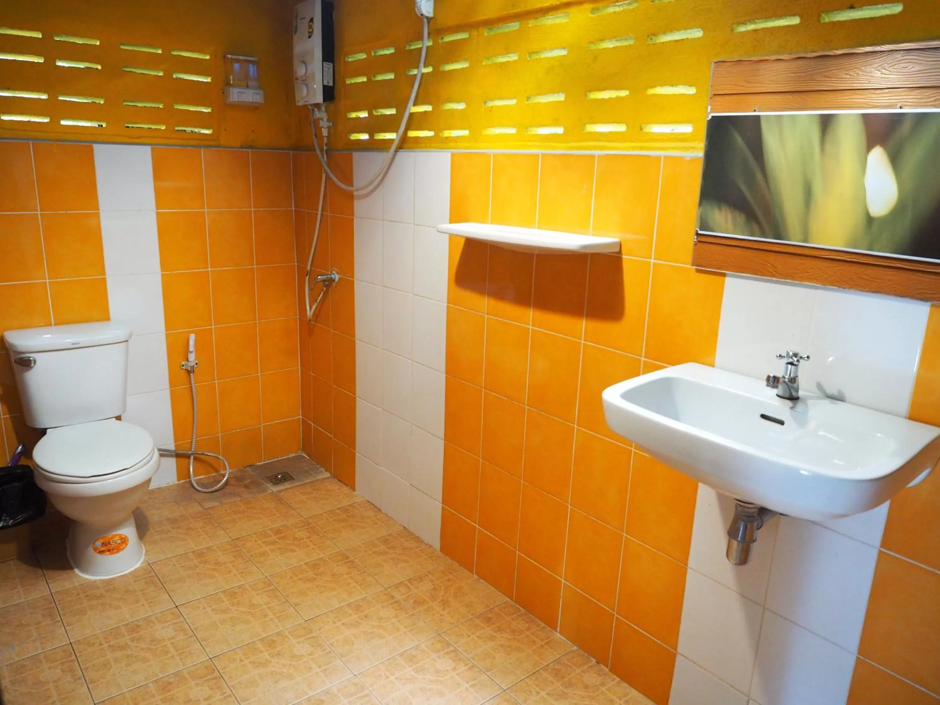 Shower in LITTLE EDEN Bungalows