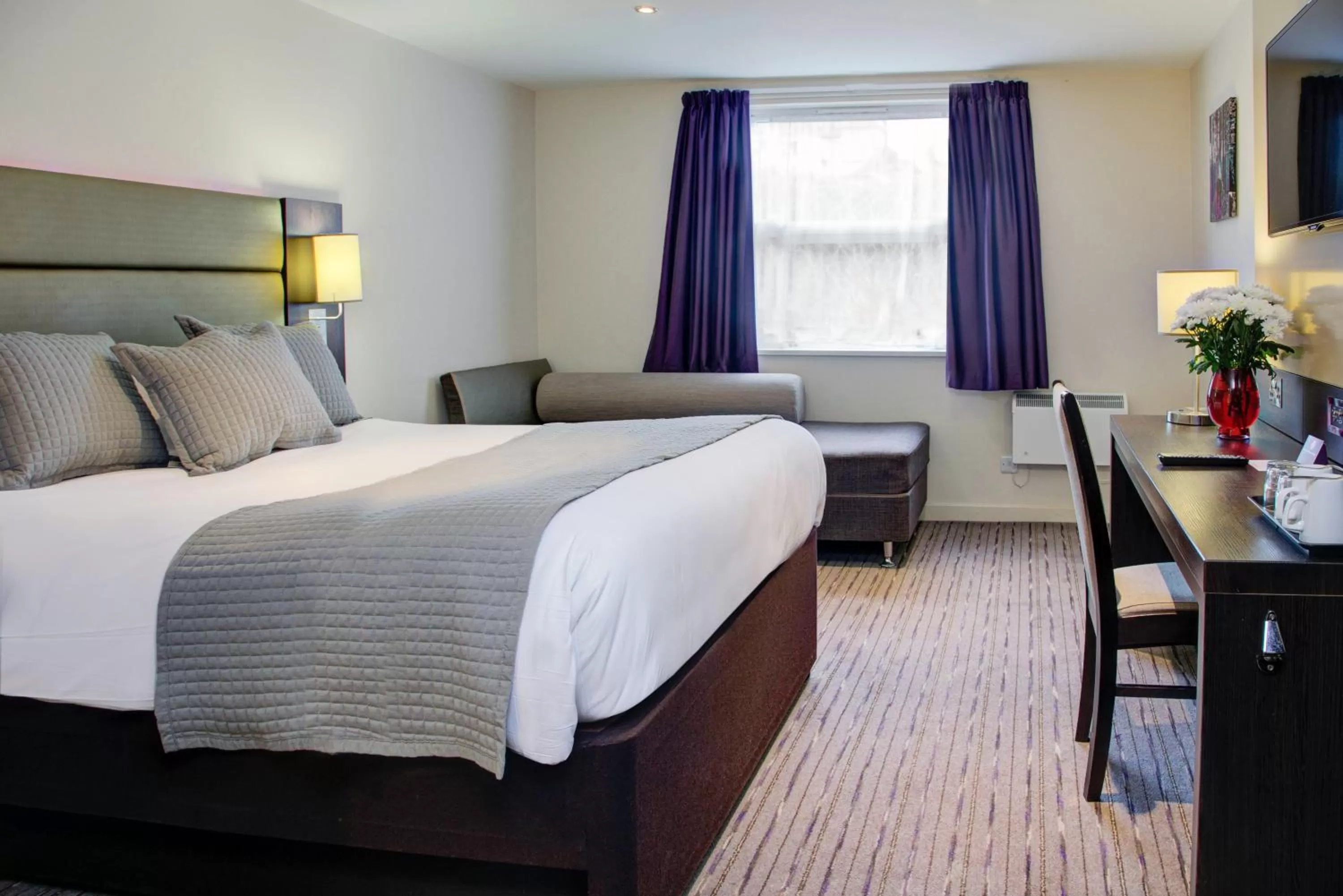 Bedroom, Bed in Fortune Huddersfield; Sure Hotel Collection by Best Western