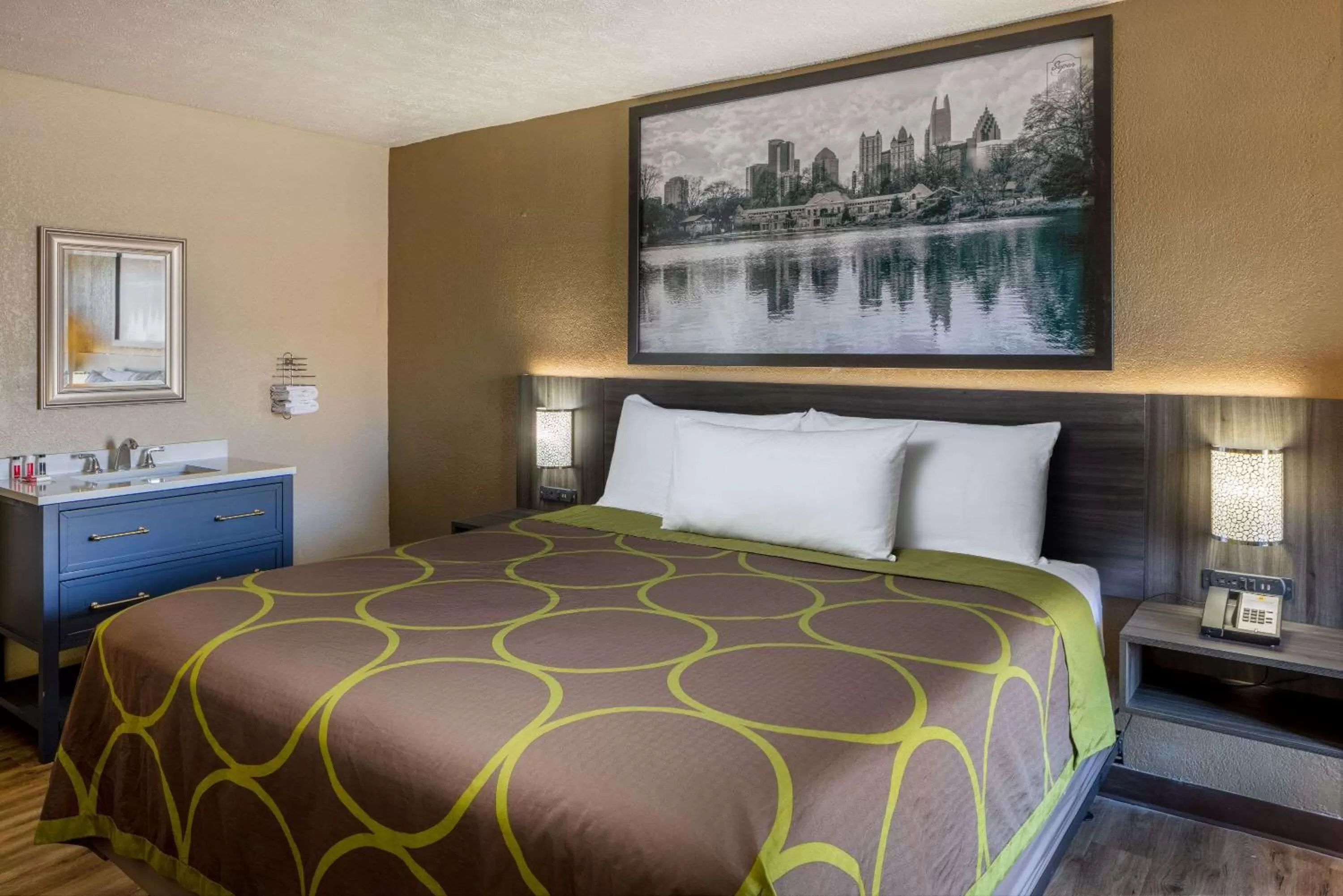 Photo of the whole room, Bed in Super 8 by Wyndham McDonough GA